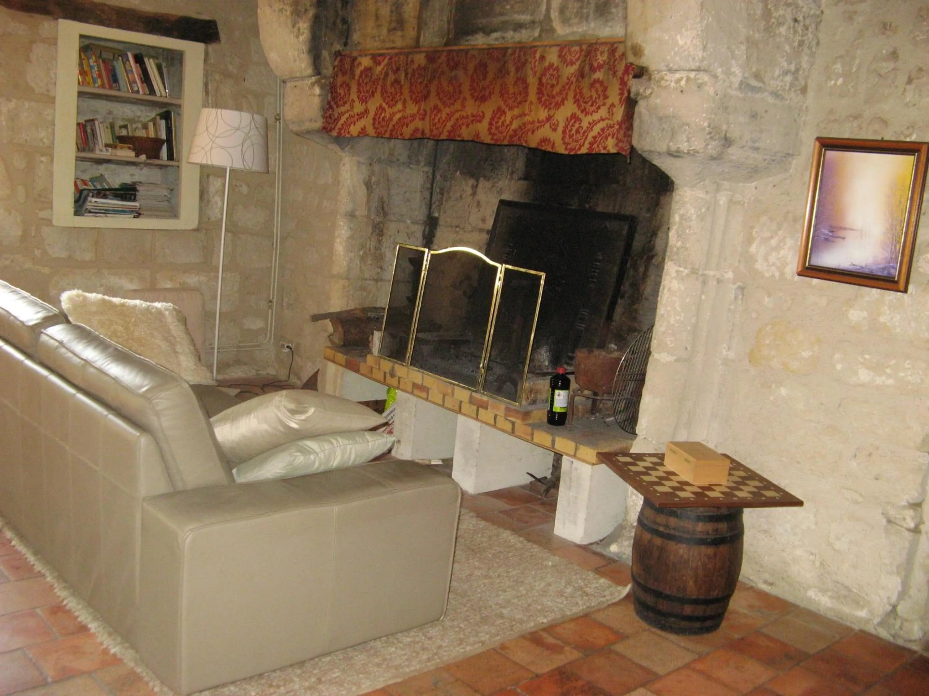 Living room in La Balastière