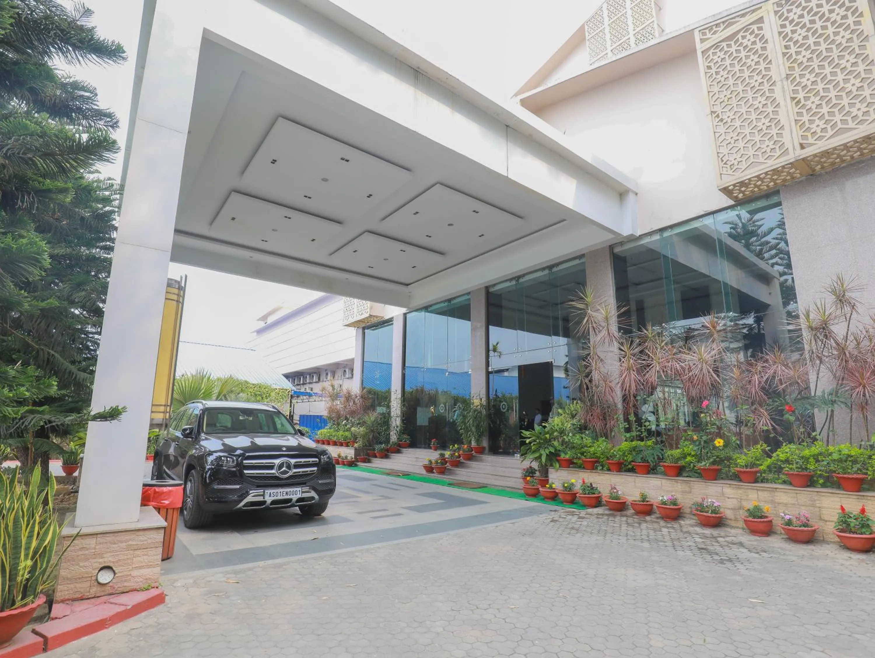 Facade/entrance in The Greenwood, Tezpur
