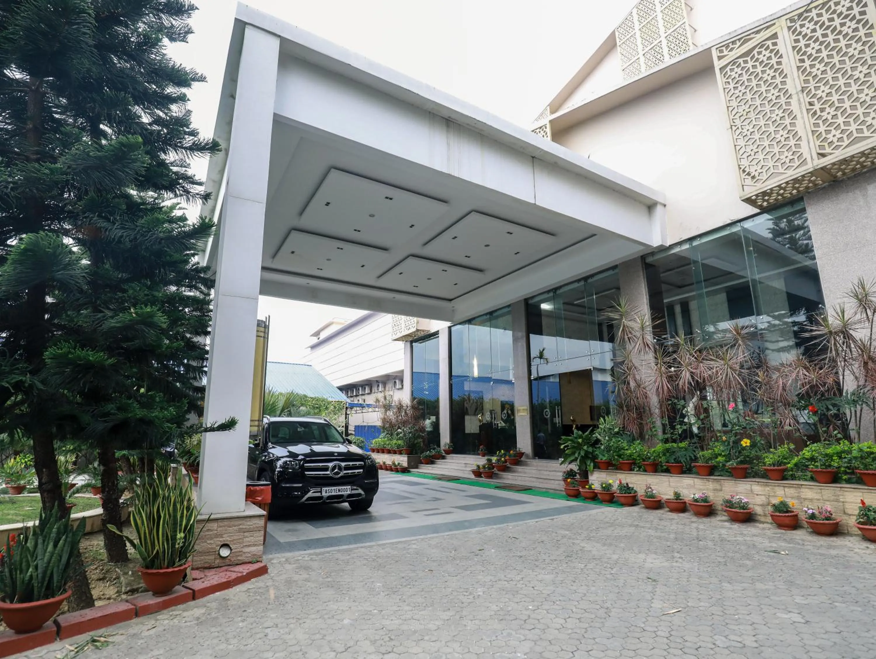Facade/entrance in The Greenwood, Tezpur