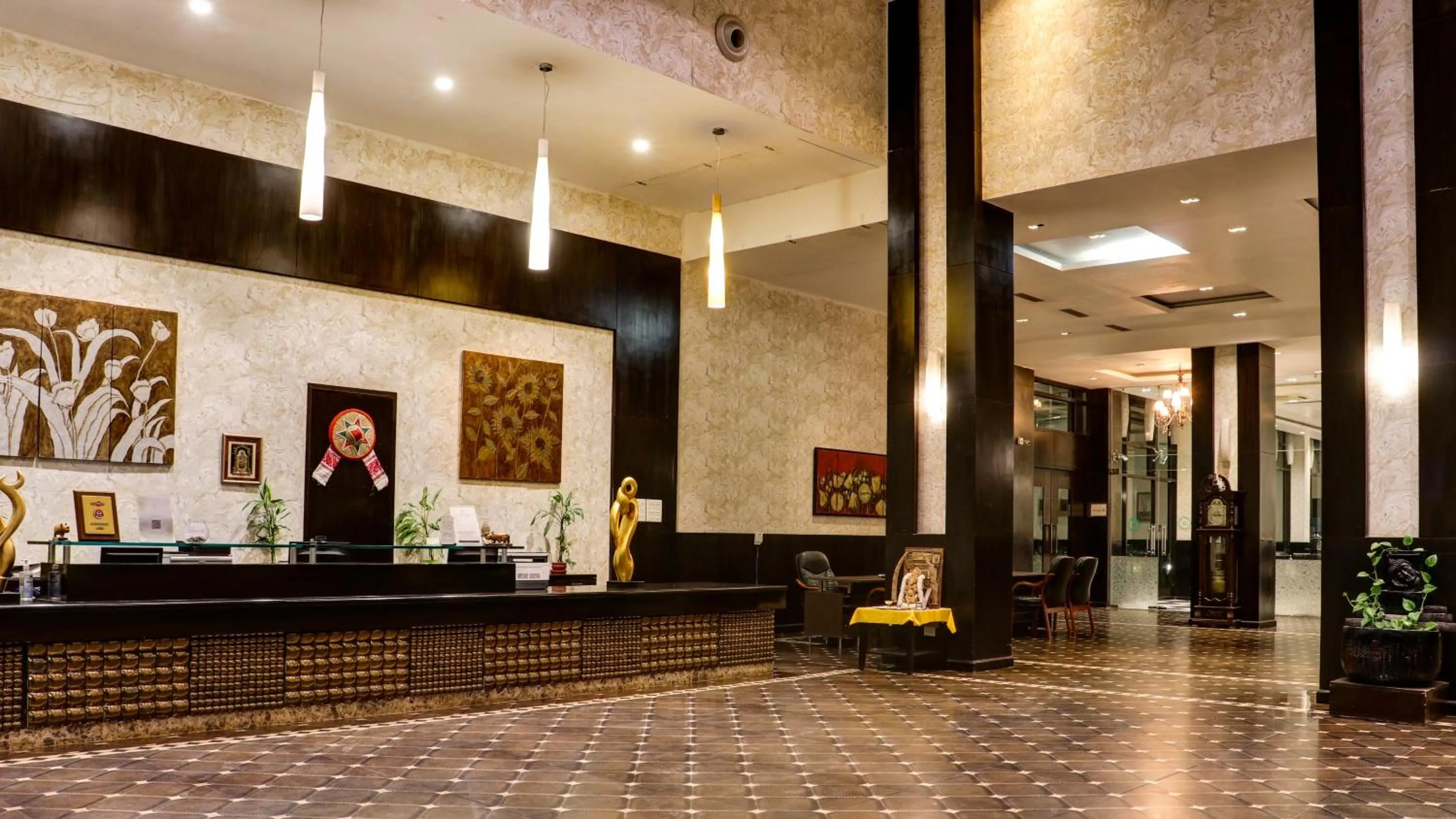 Lobby or reception in The Greenwood, Tezpur