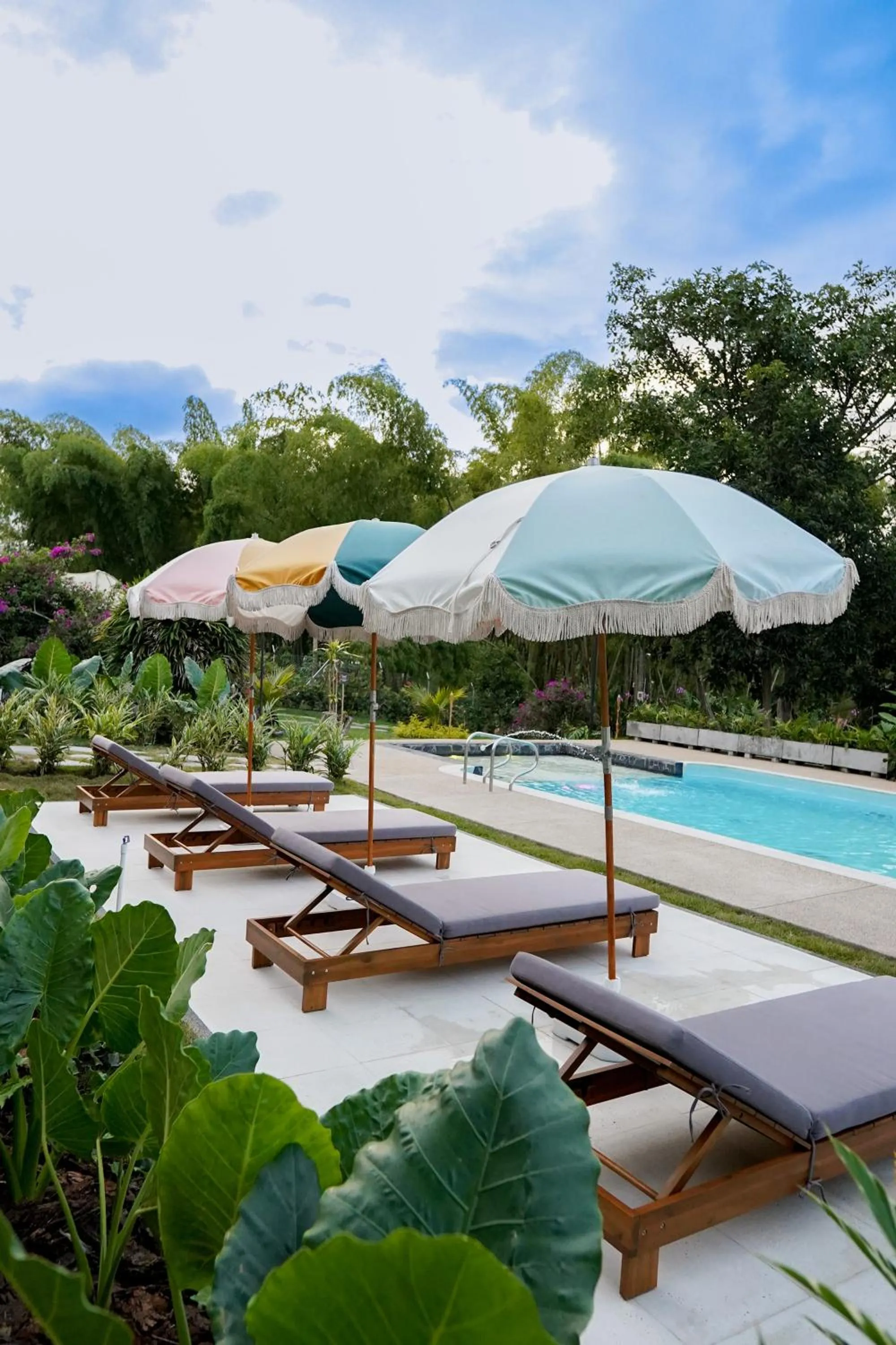 Pool view in Cannatel Exclusive Hotel