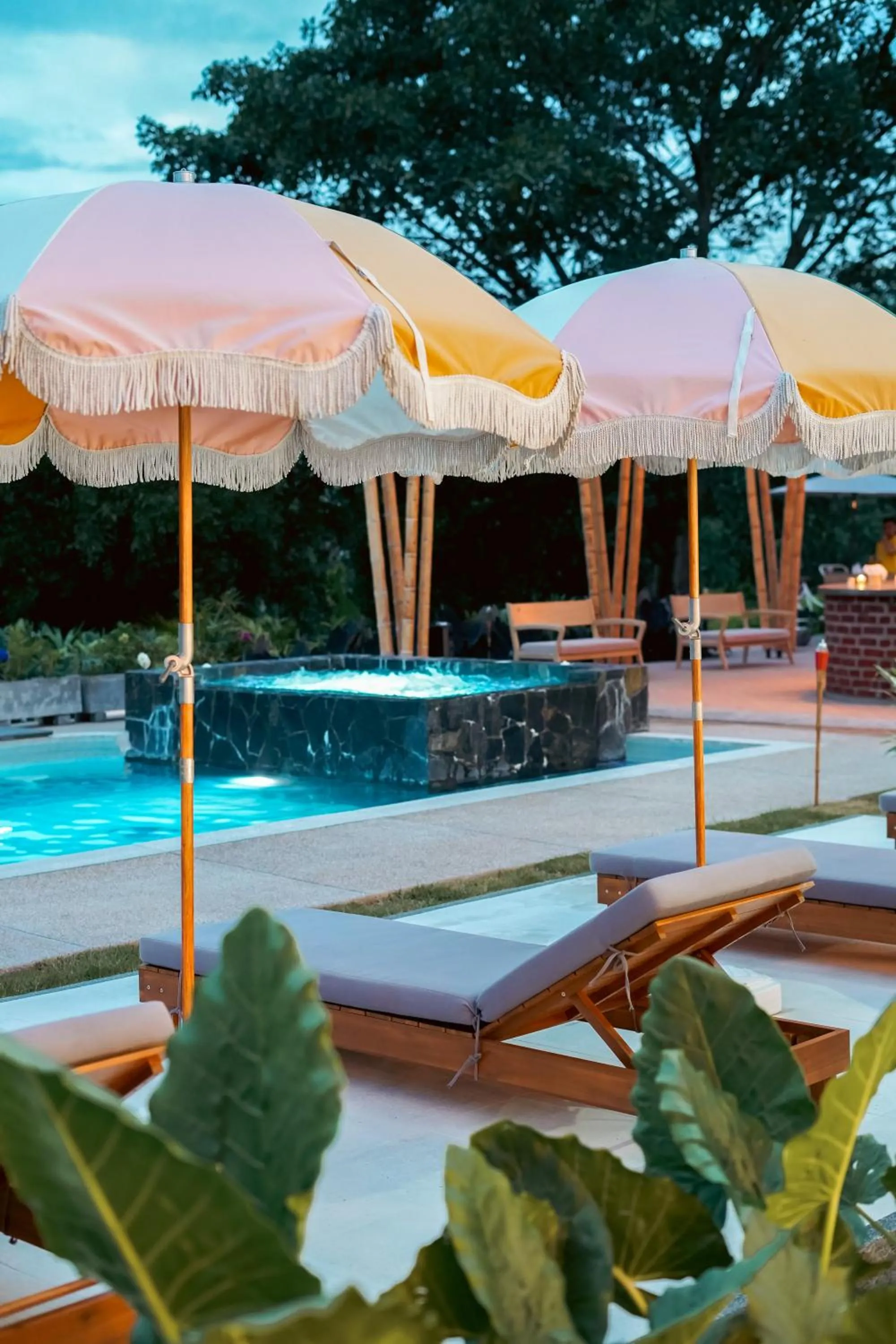 Pool view in Cannatel Exclusive Hotel