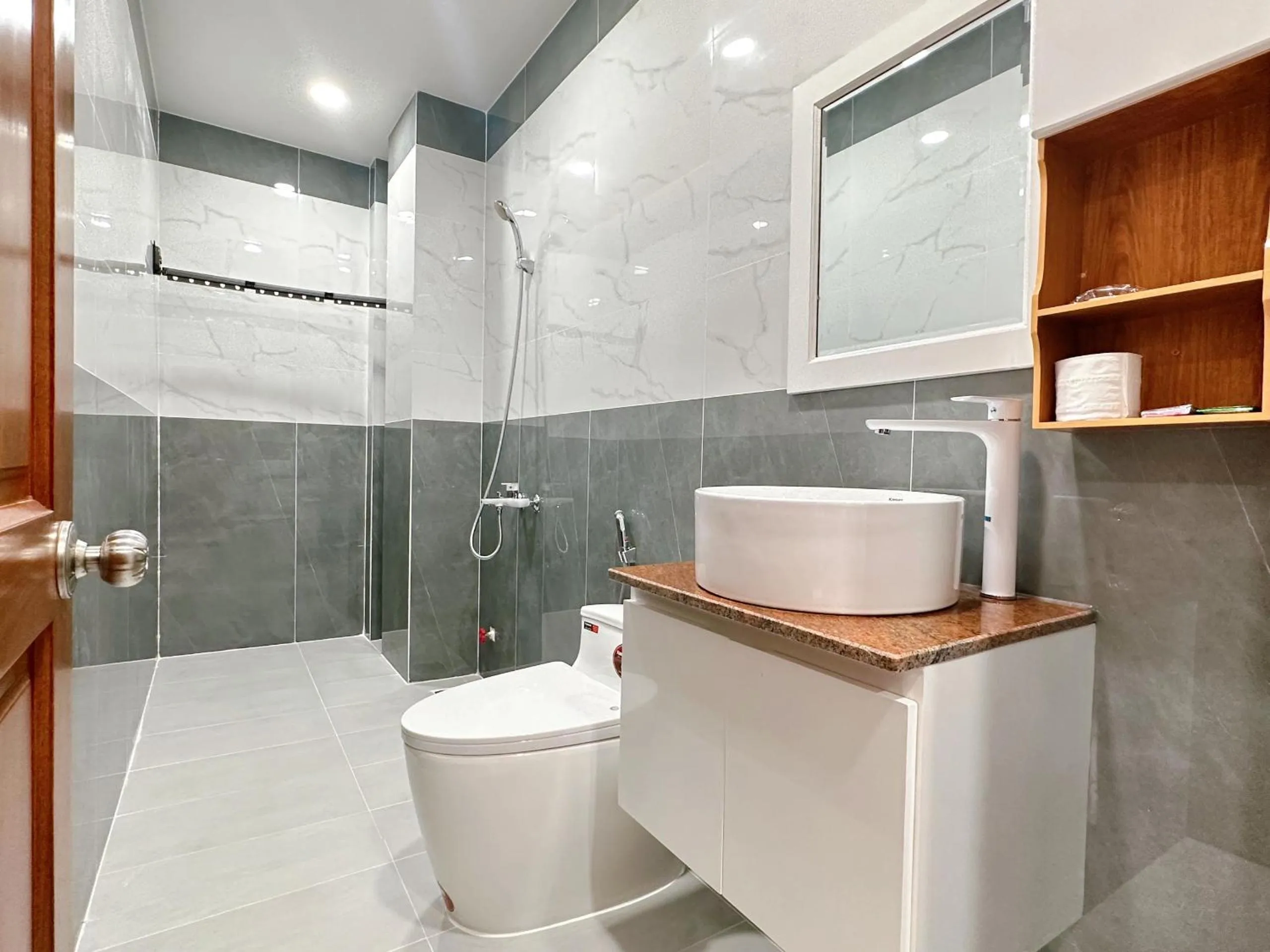 Toilet in Milanesa Hotel and Apartment