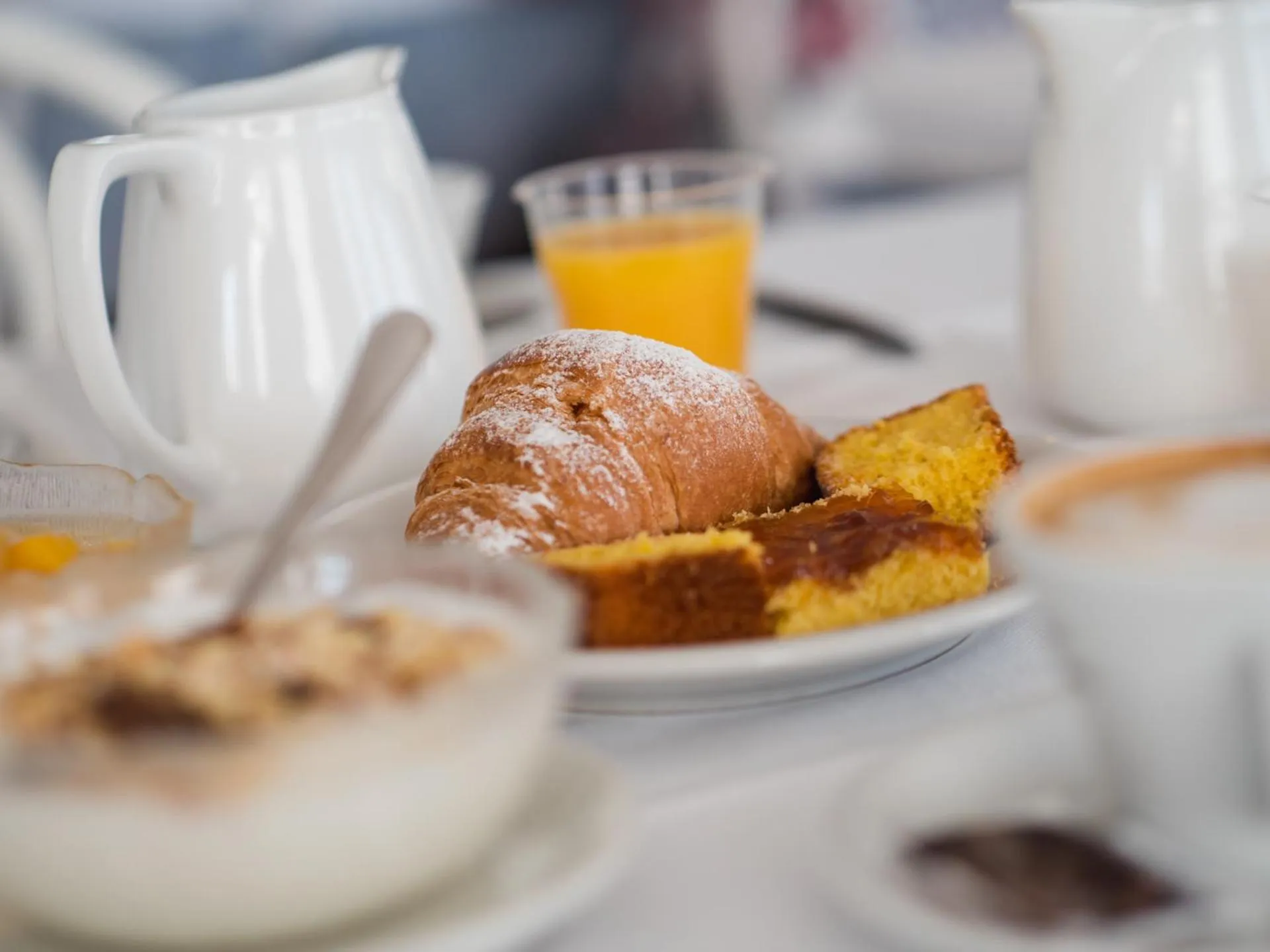 Food close-up in Hotel Europa