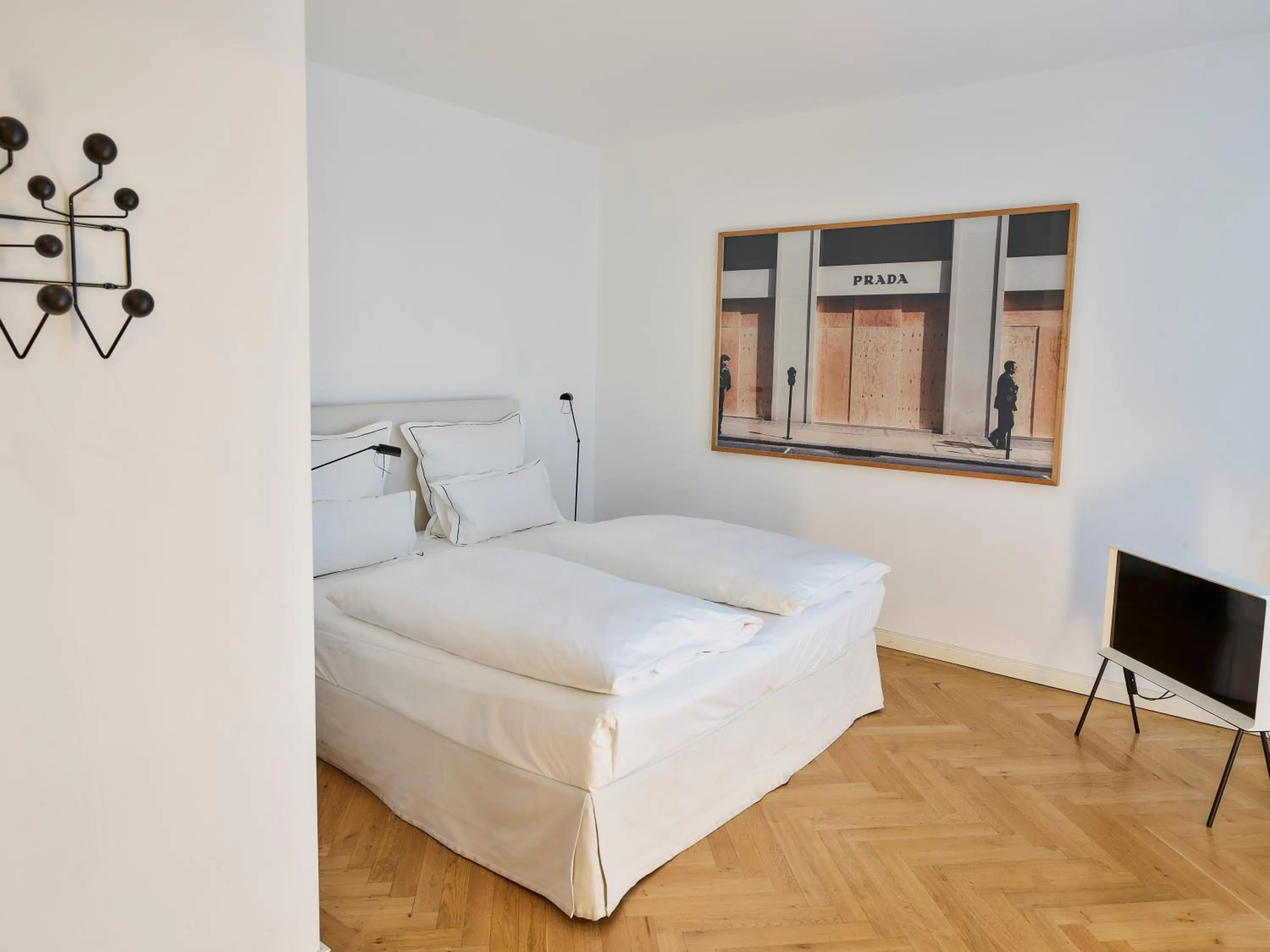 Bed in THE QVEST hideaway