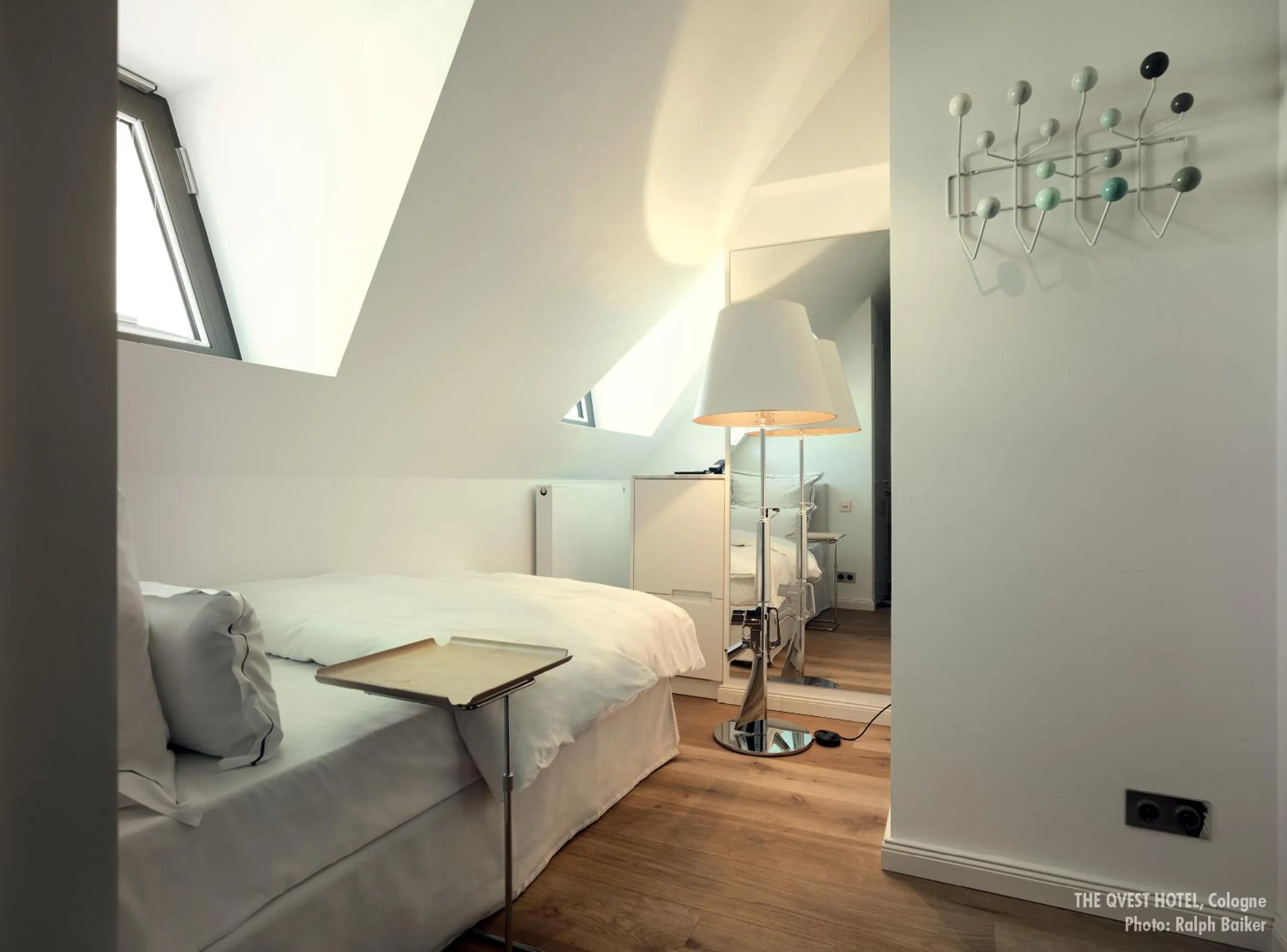 Bed in THE QVEST hideaway