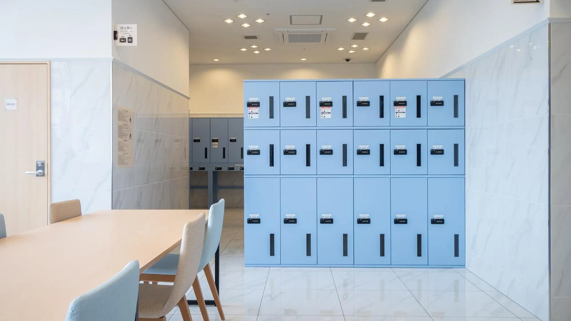 locker in Toyoko Inn Kokura-eki Kita-guchi