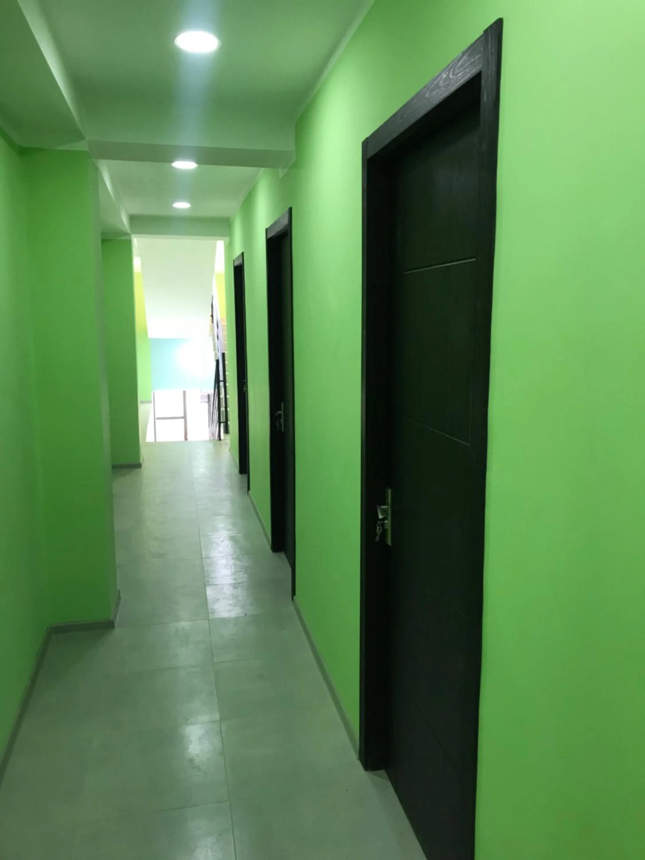 Facade/entrance in StarHostel