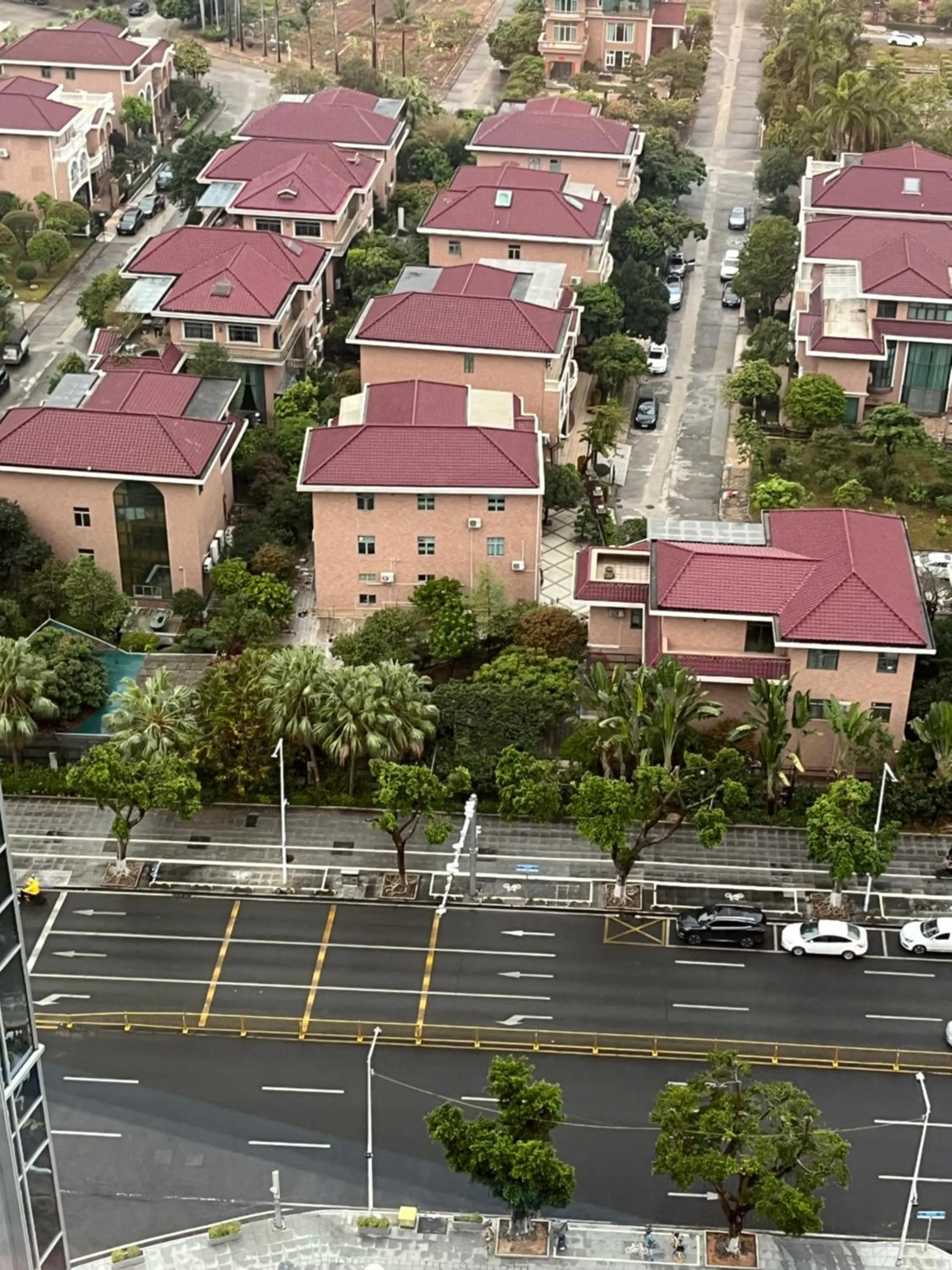 City view in Shan Zhi Ye Serviced Apartment Hotel - Houjie Wanda Plaza Liaoxia Subway Station