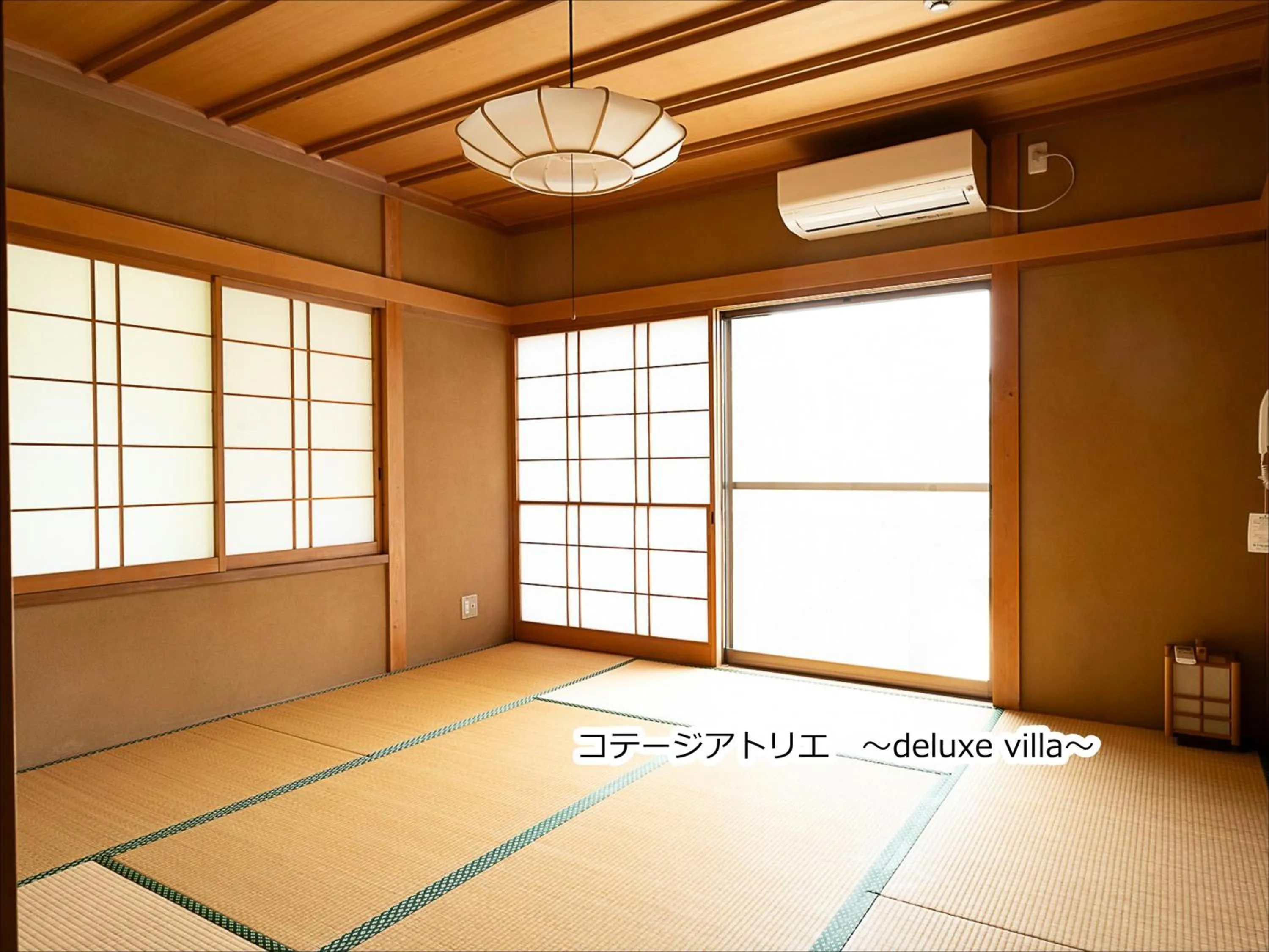 Living room in Kobuchizawa Art&Wellness IKIGAI - VILLAS