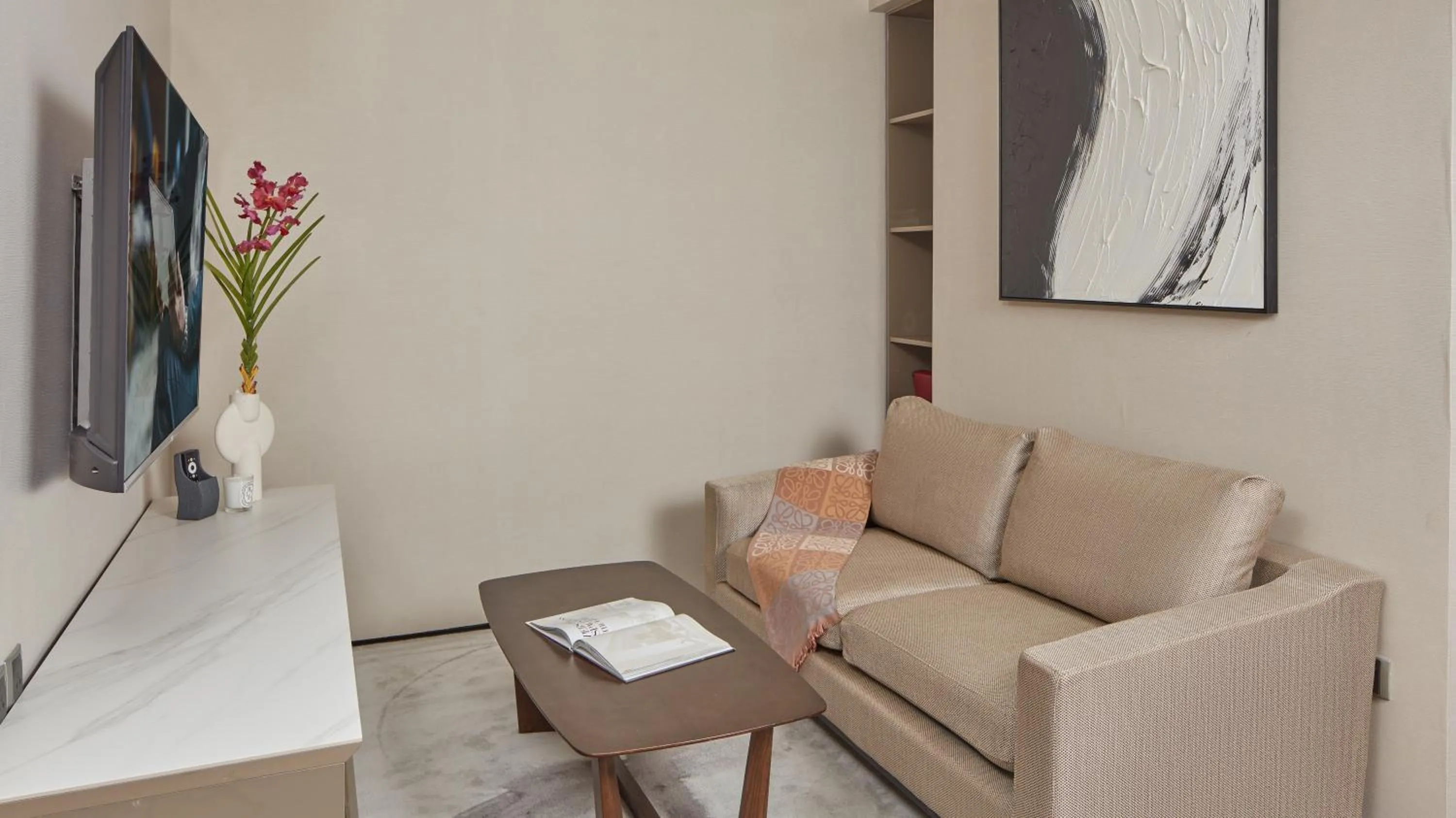 Kitchen or kitchenette in Oakwood Makati Avenue