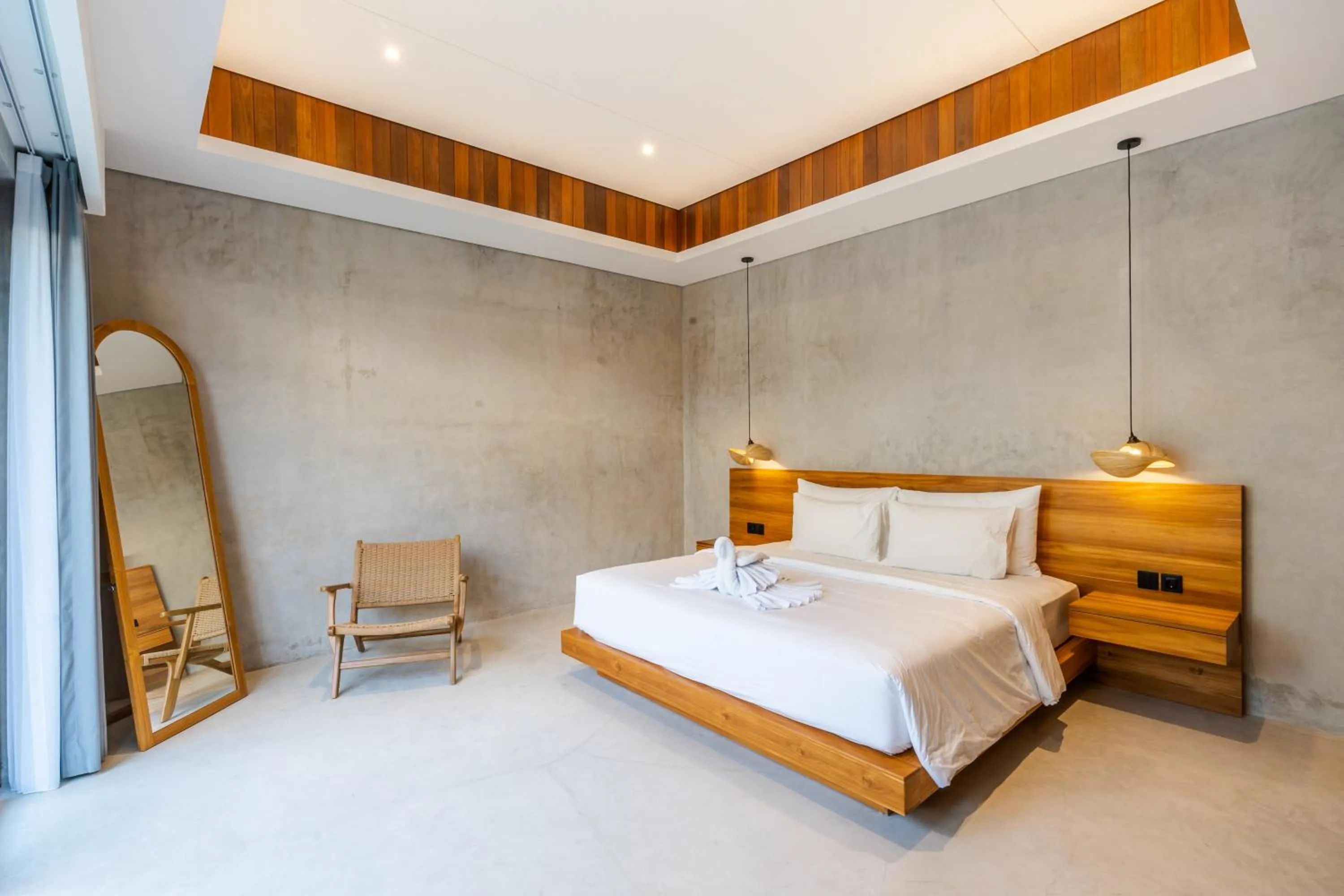 Bed in J4 Villas Sanur