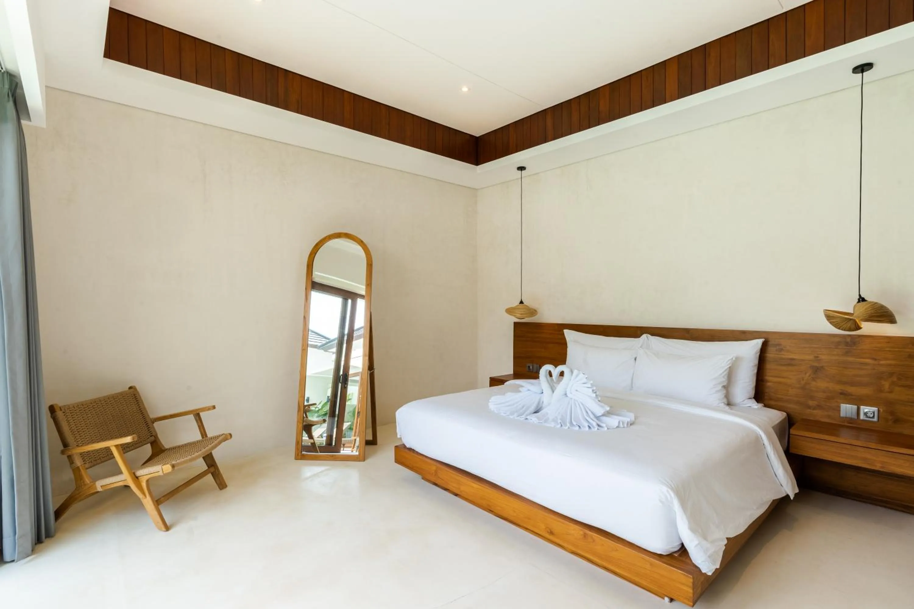 Bed in J4 Villas Sanur
