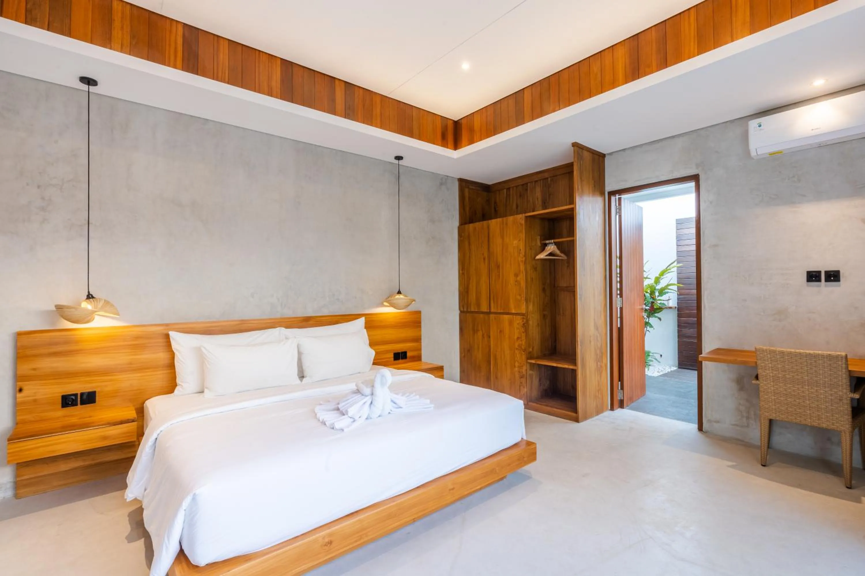 Bed in J4 Villas Sanur