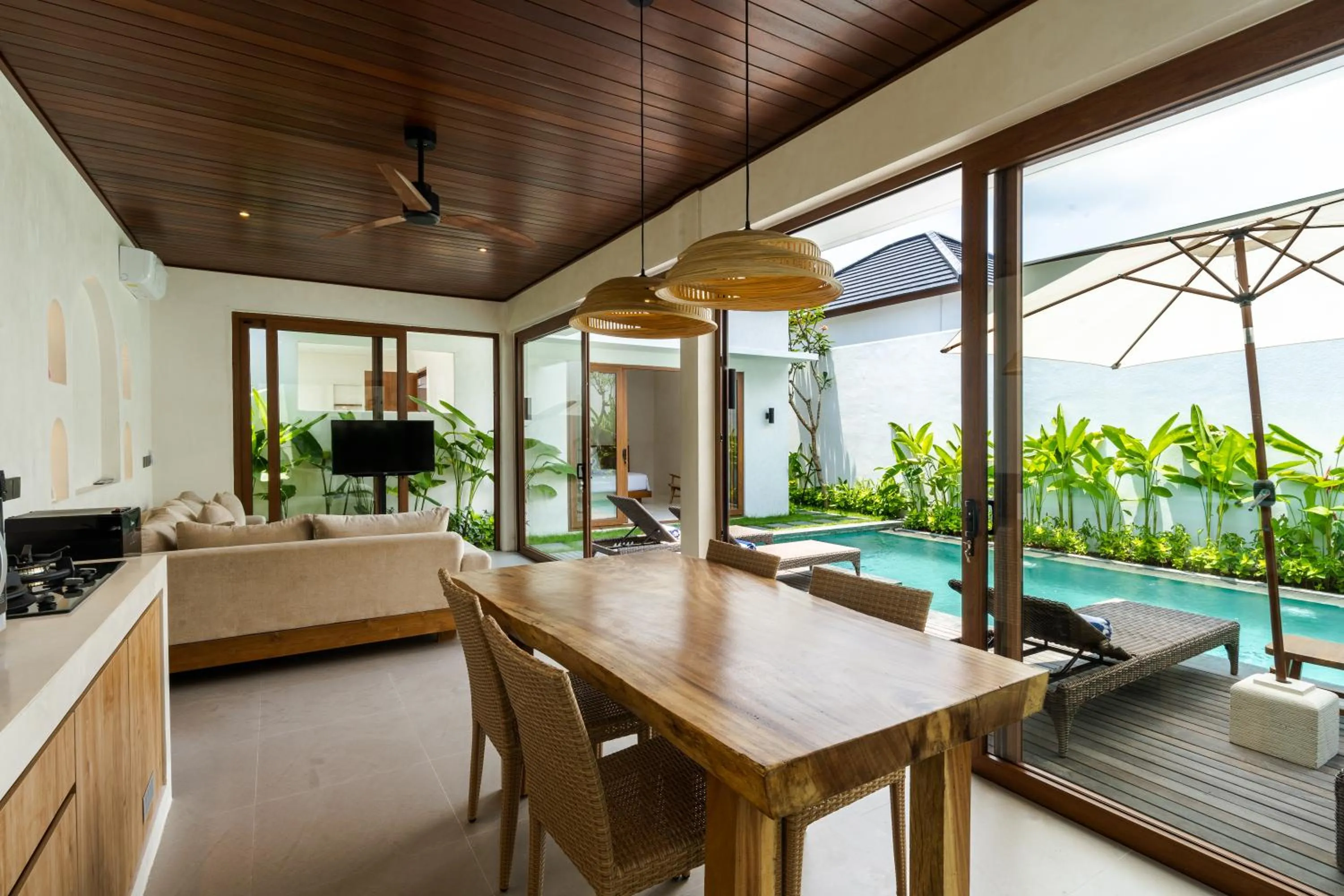 Patio in J4 Villas Sanur