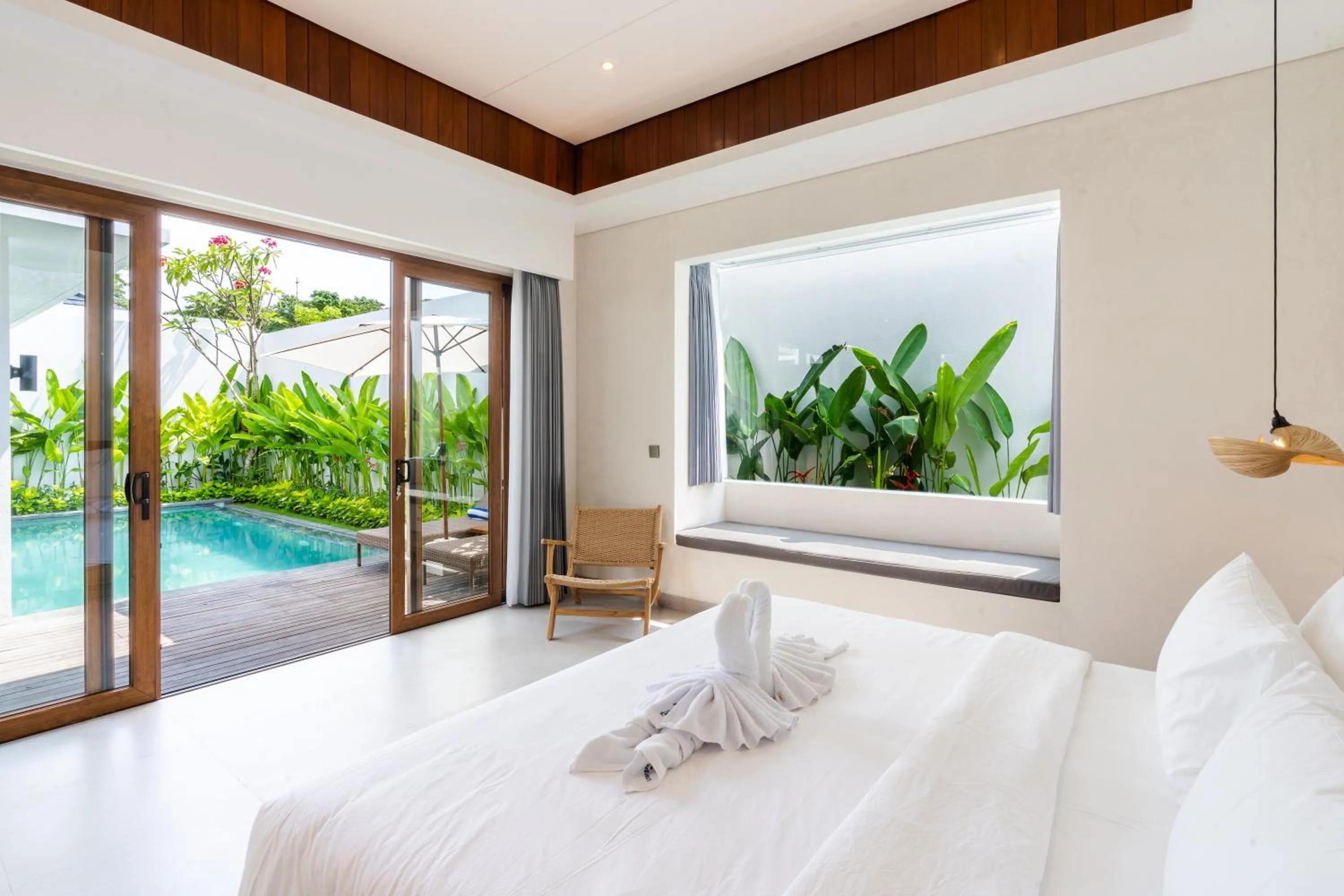 Bed in J4 Villas Sanur