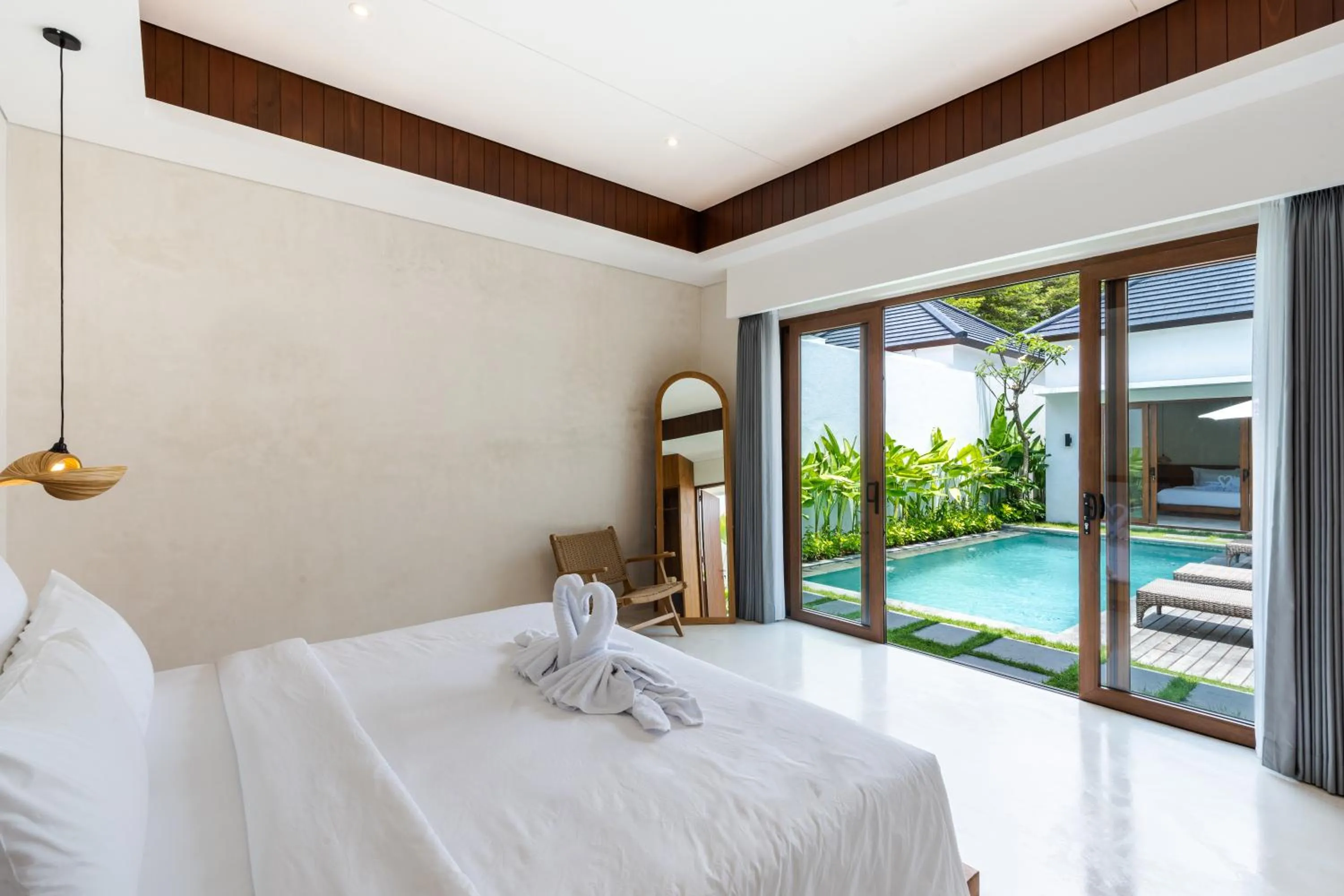 Bed in J4 Villas Sanur