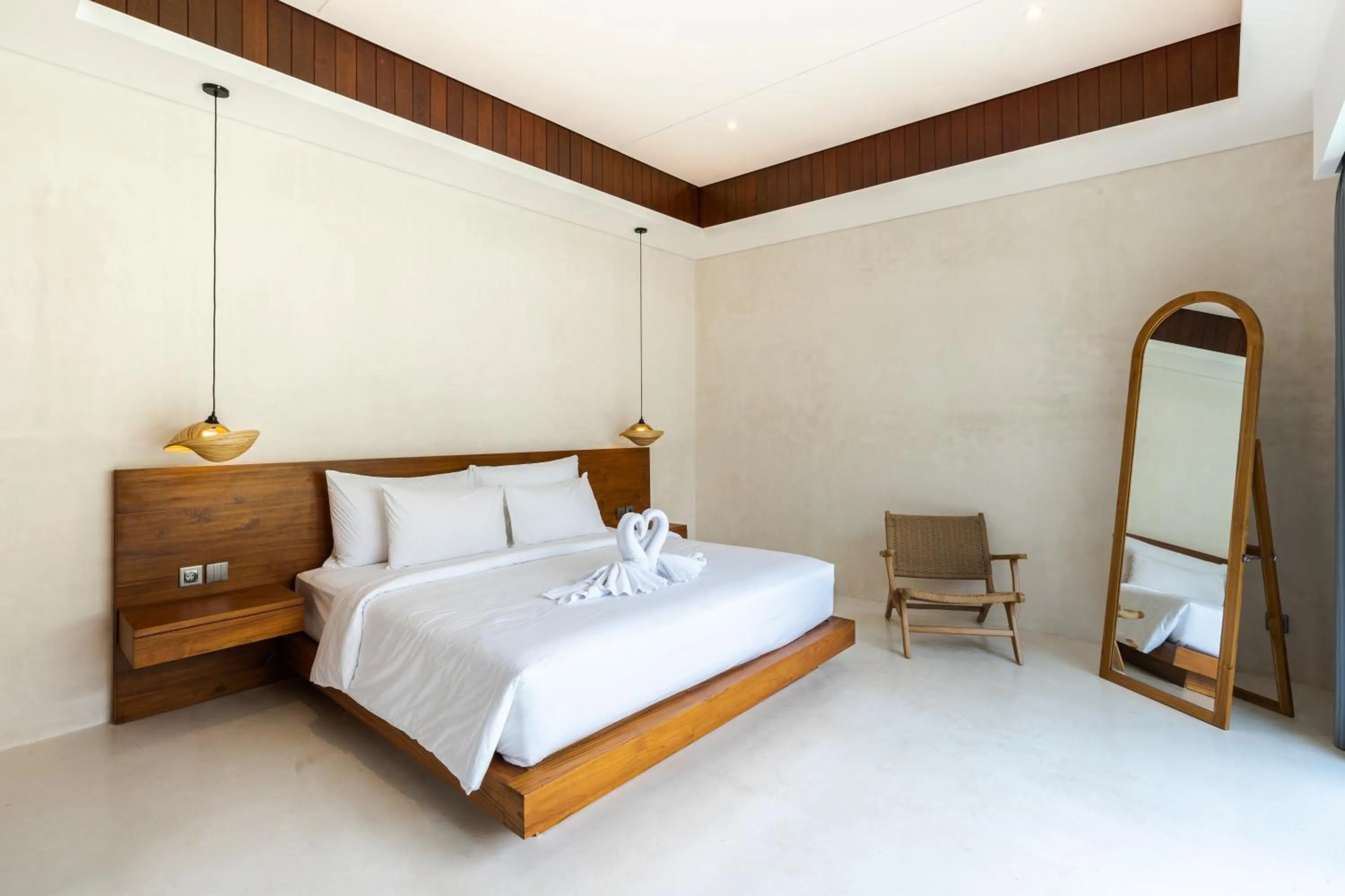 Bed in J4 Villas Sanur