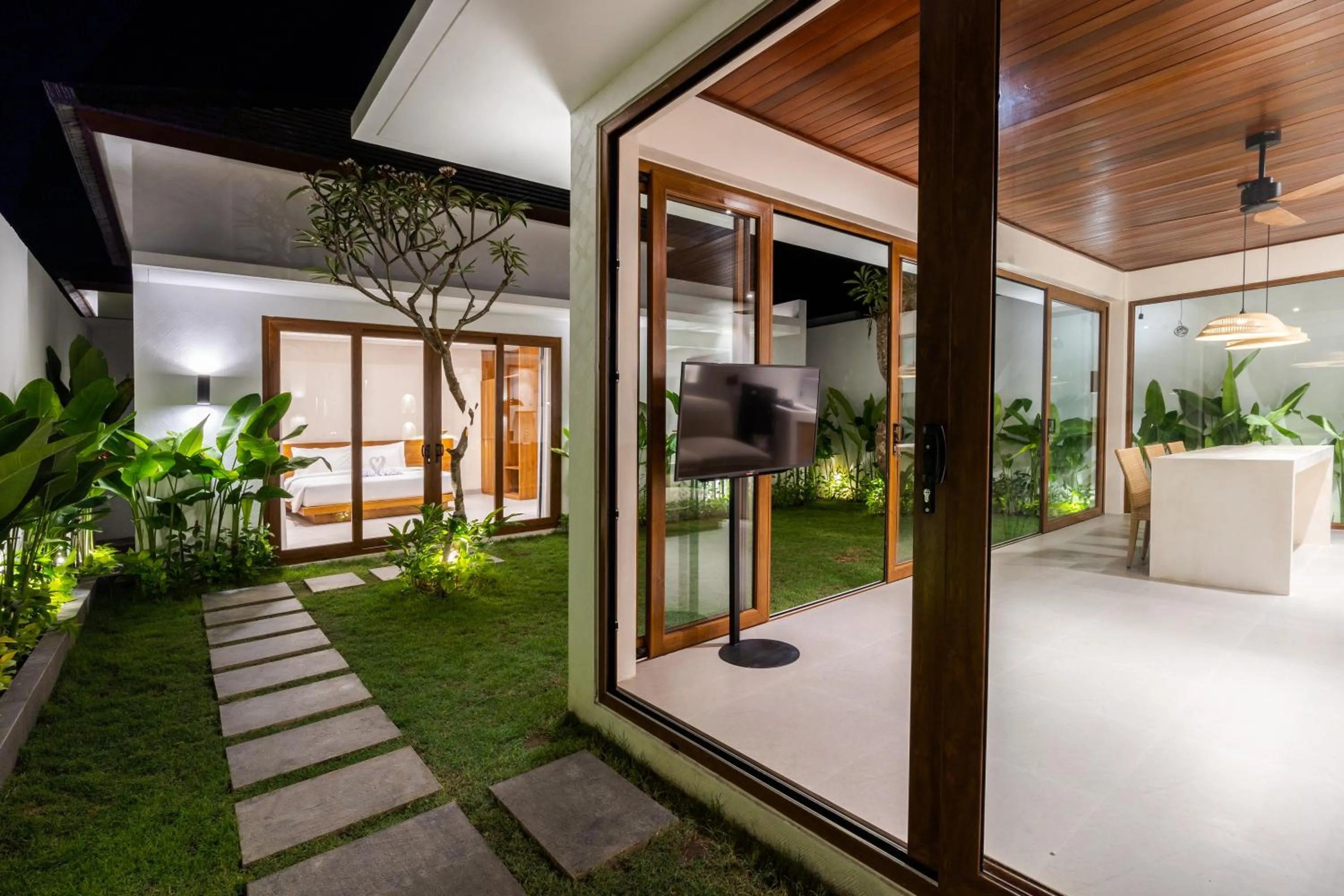 Patio in J4 Villas Sanur