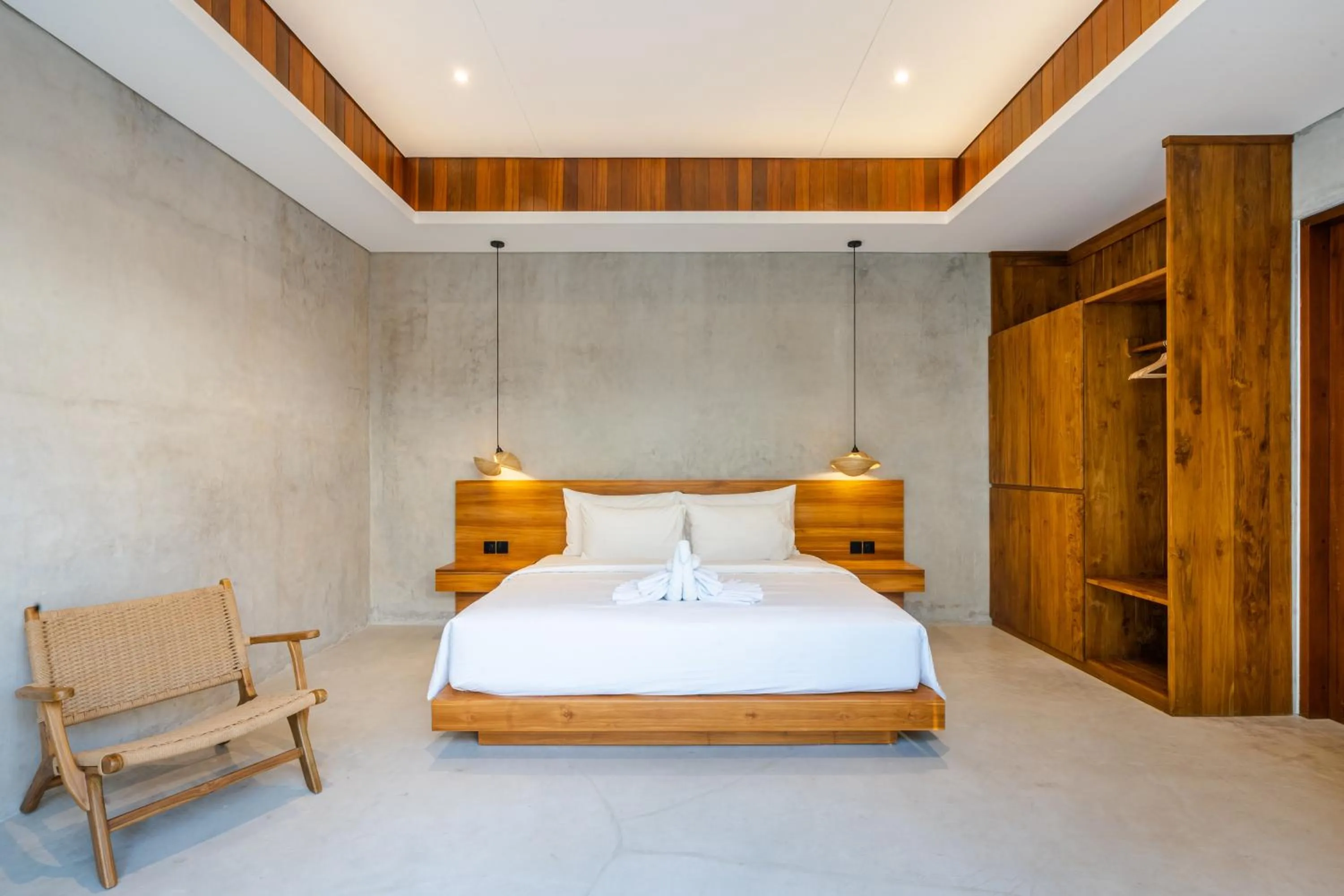 Bed in J4 Villas Sanur