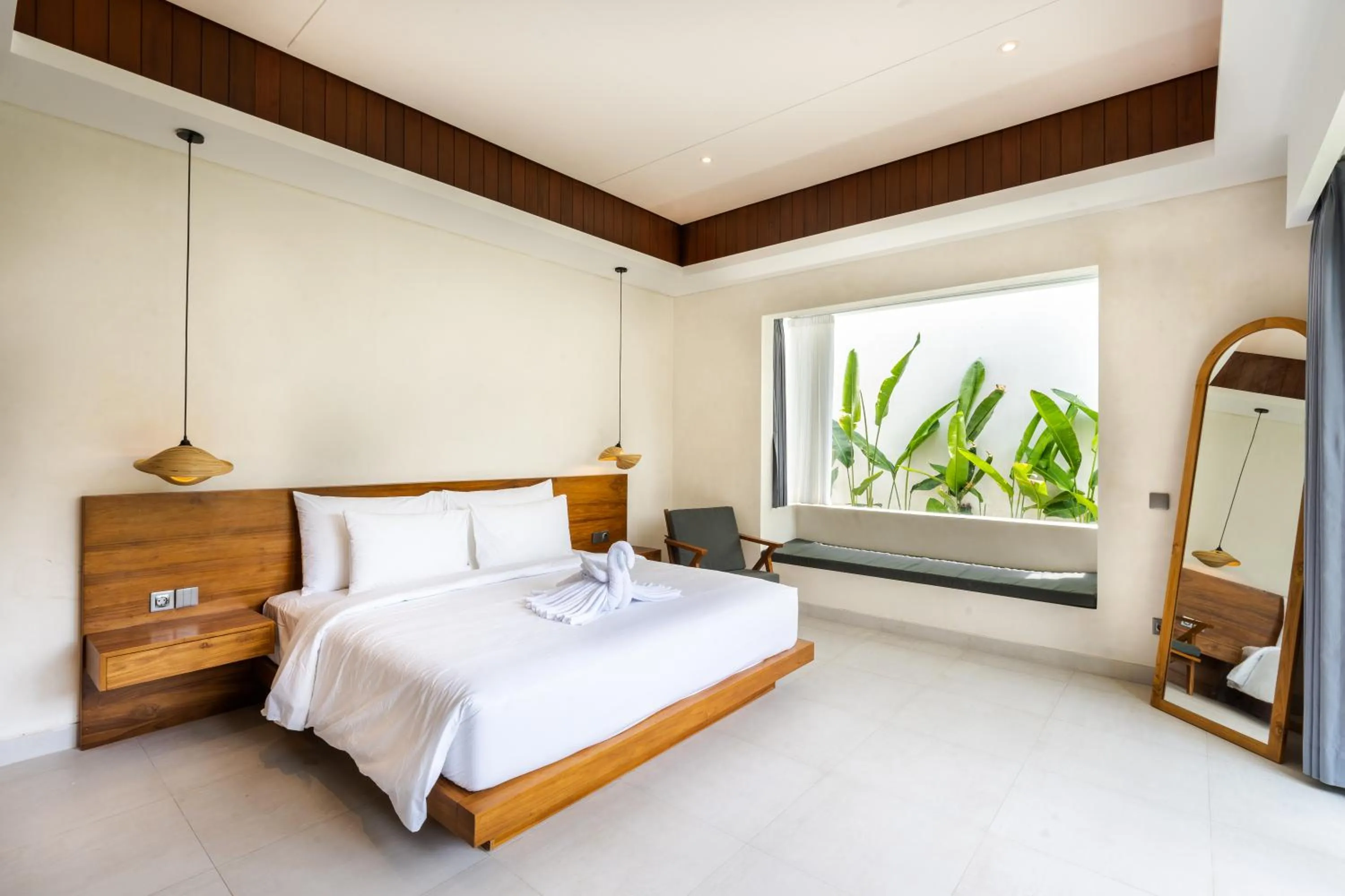 Bed in J4 Villas Sanur