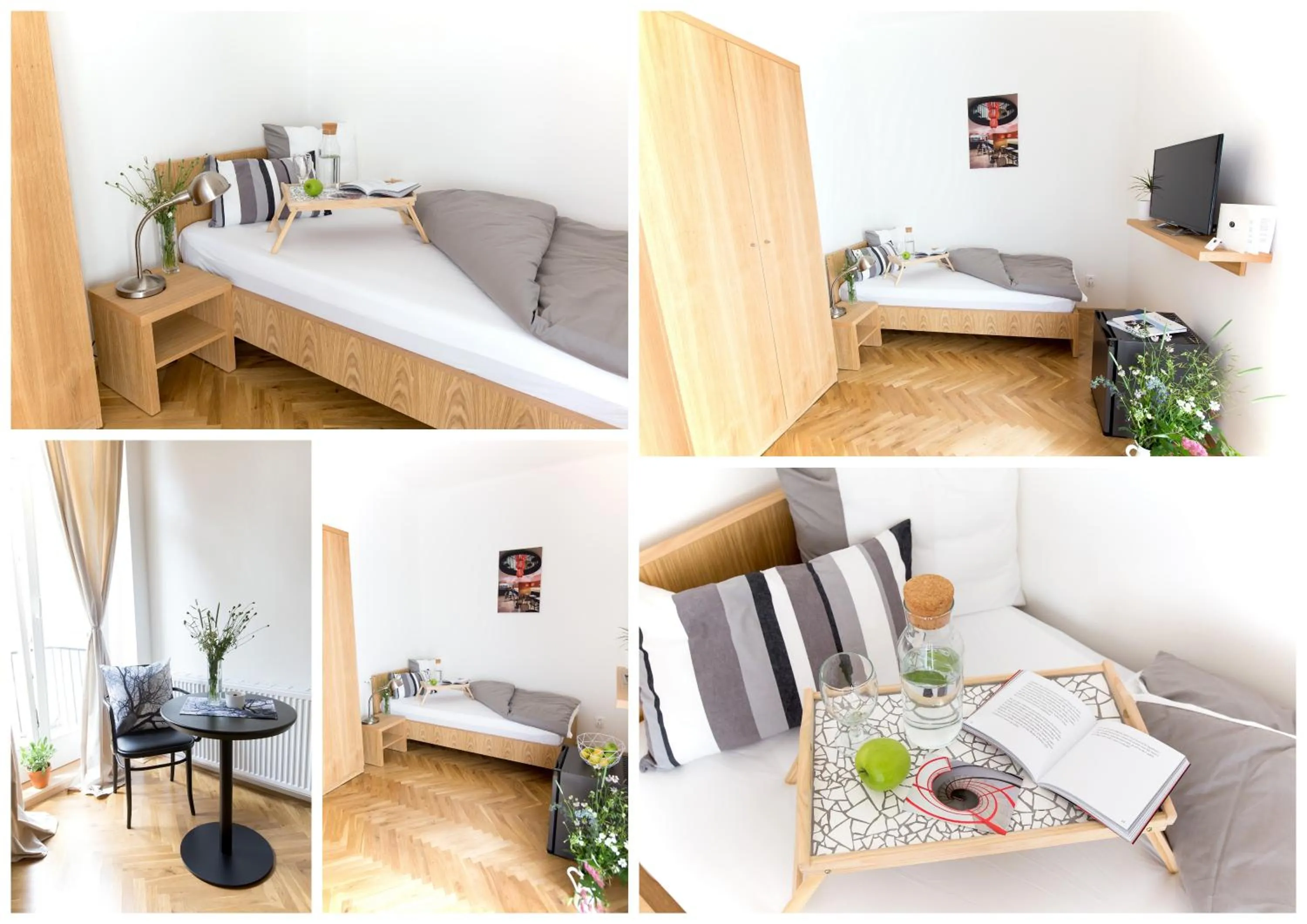 Living room, Bed in Bed and breakfast Placzek