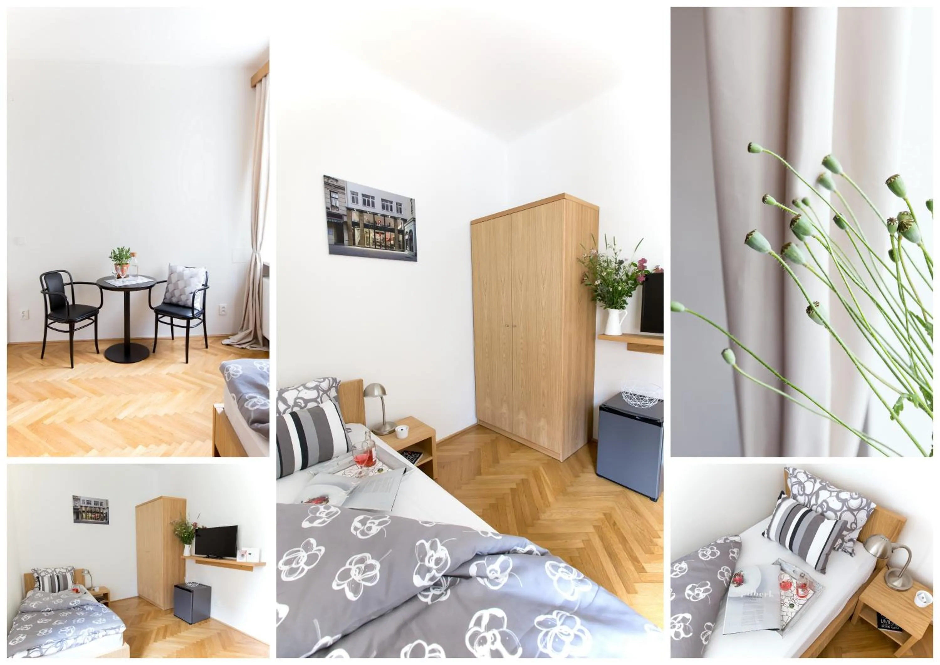 Living room, Bed in Bed and breakfast Placzek