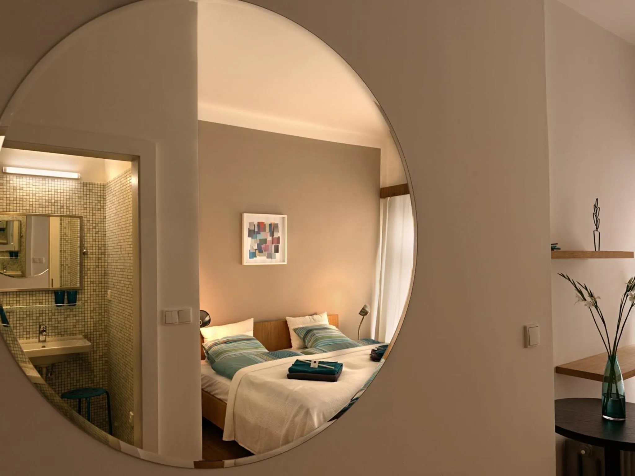 Bedroom, Bed in Bed and breakfast Placzek