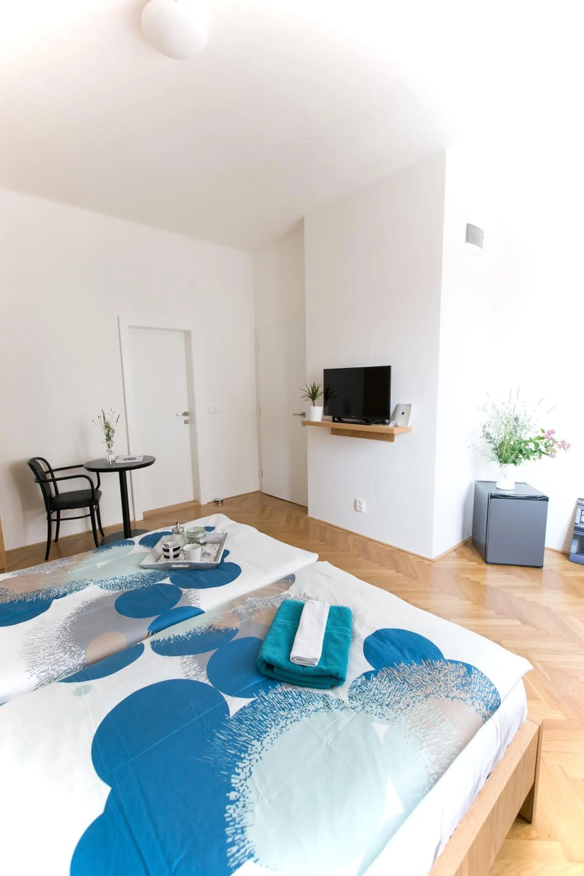 Living room, Bed in Bed and breakfast Placzek