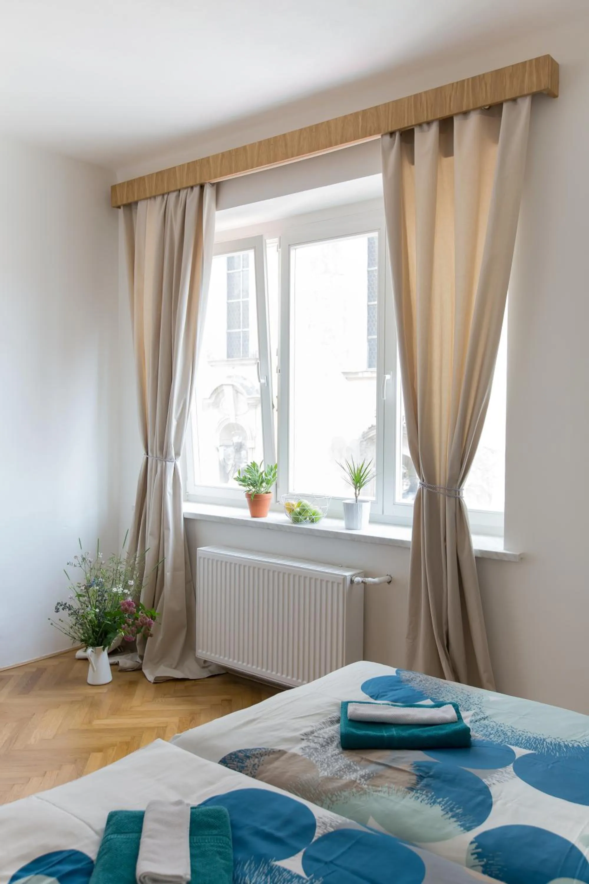 Living room, Bed in Bed and breakfast Placzek