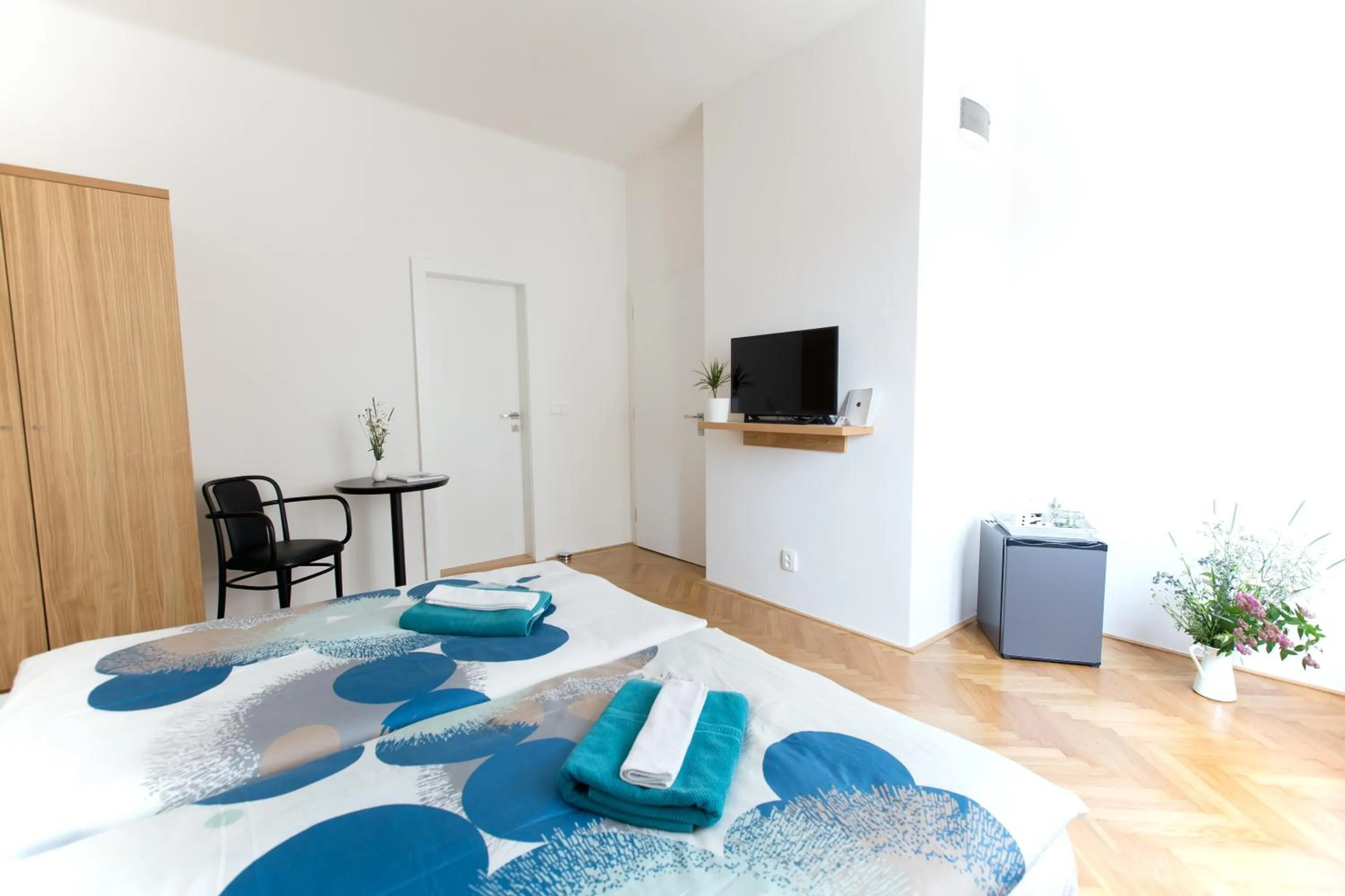 Living room, Bed in Bed and breakfast Placzek