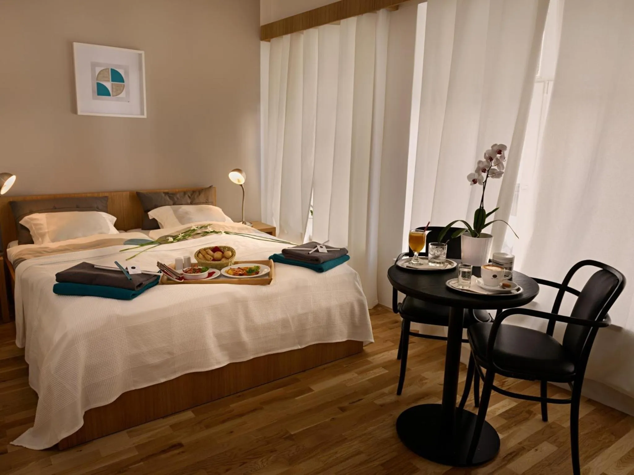 Bedroom, Bed in Bed and breakfast Placzek