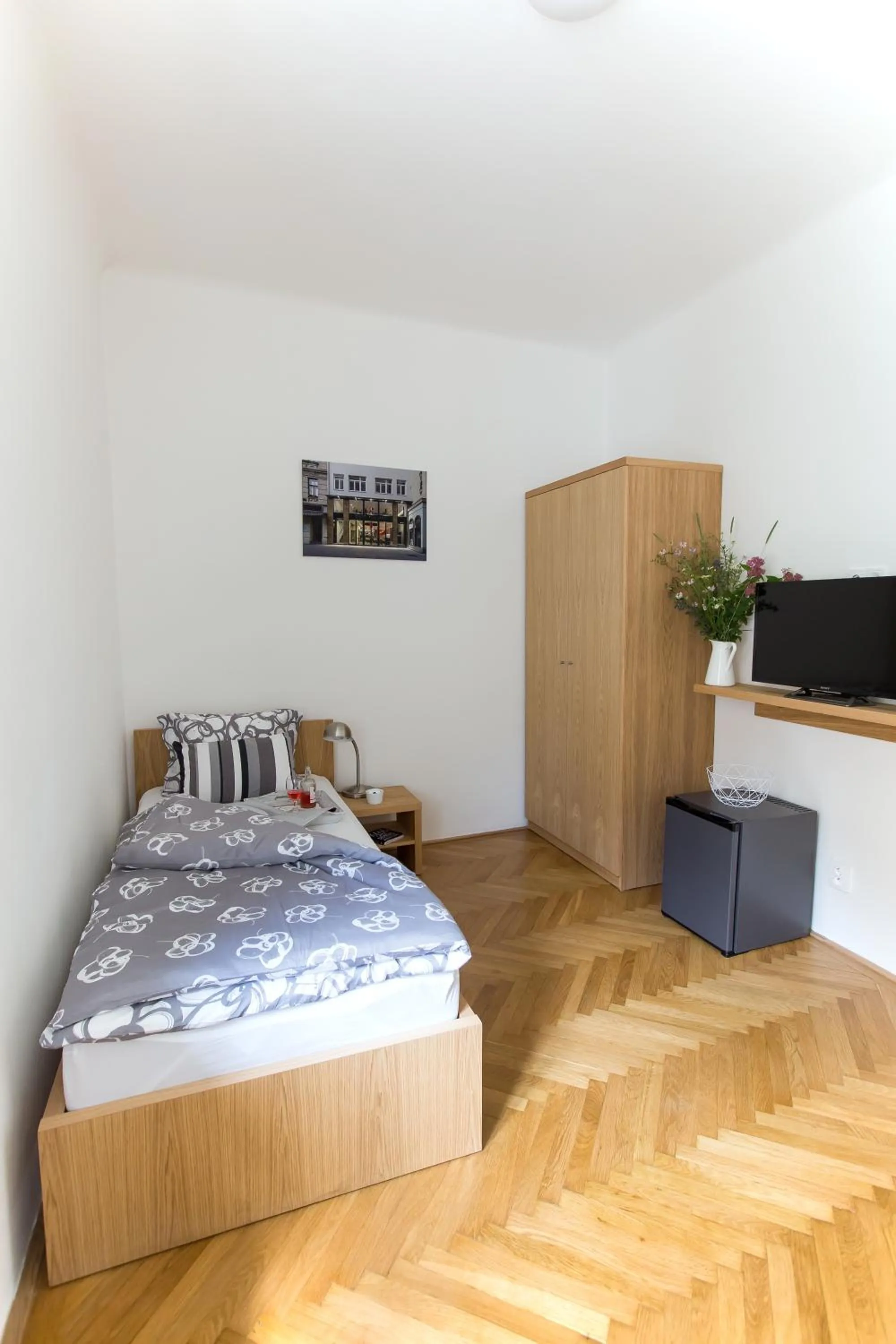 Living room, Bed in Bed and breakfast Placzek