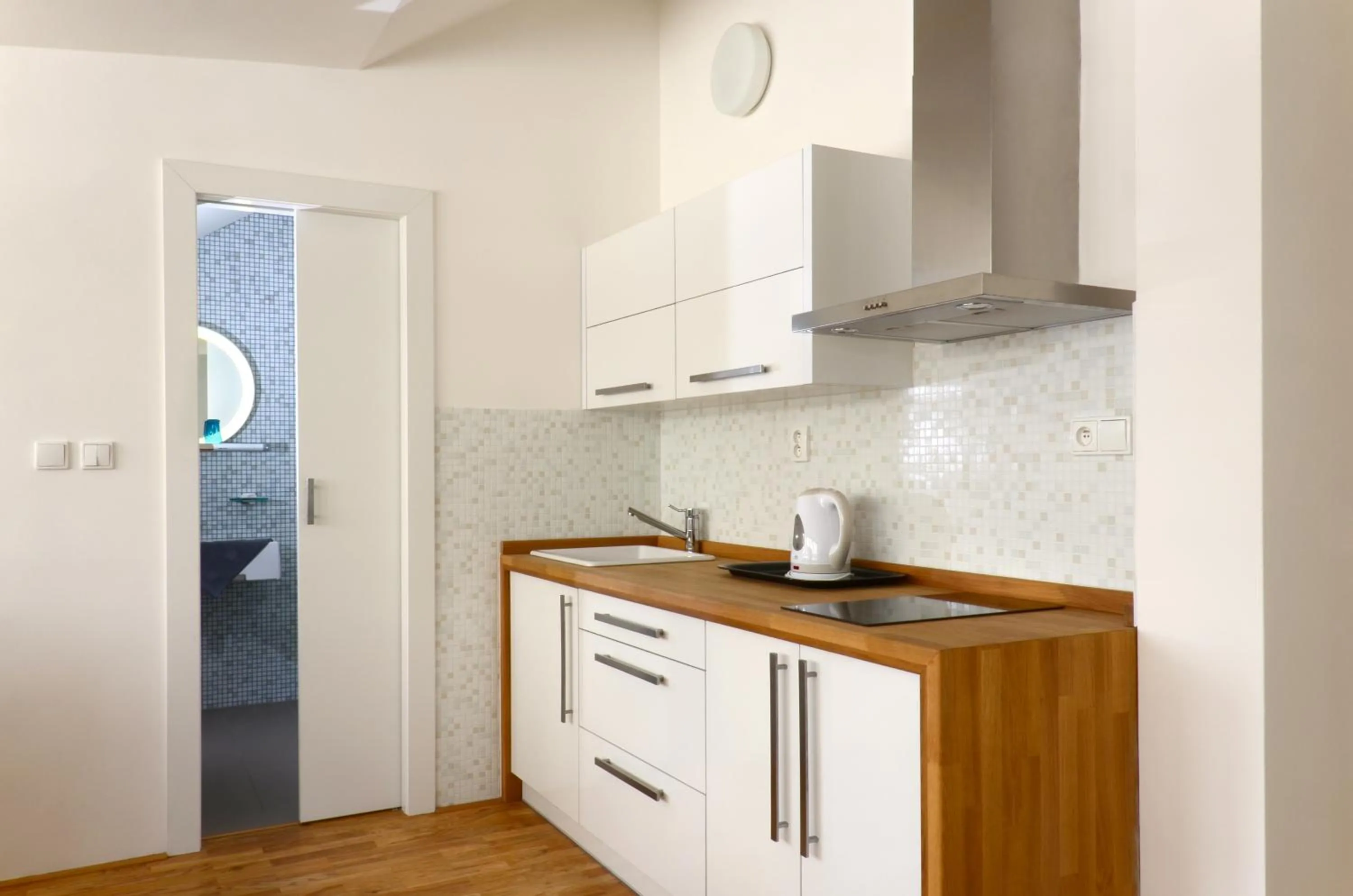 Kitchen or kitchenette in Bed and breakfast Placzek