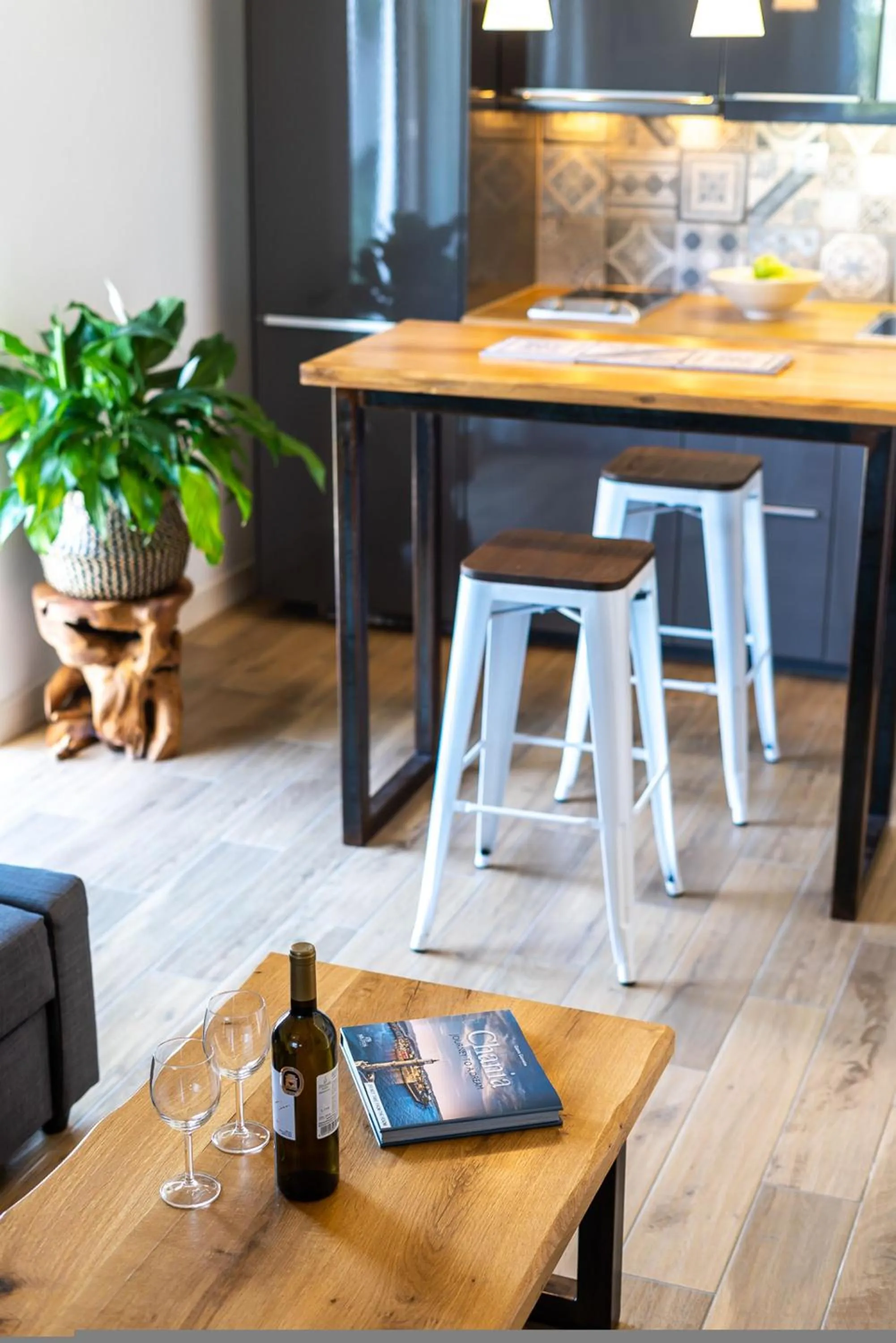 Living room in Chania Urban Living - Live like a local