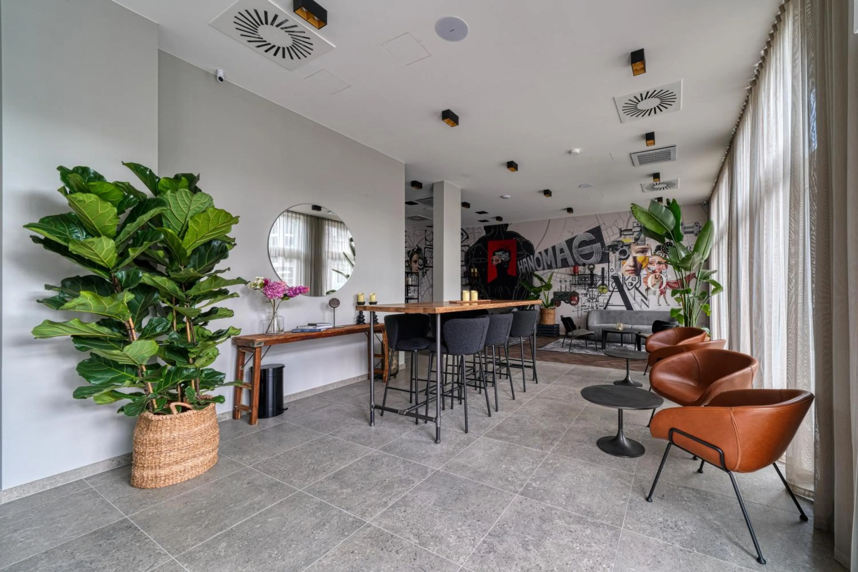 Lobby or reception in INA Boutique Hannover-Linden - Digital Access