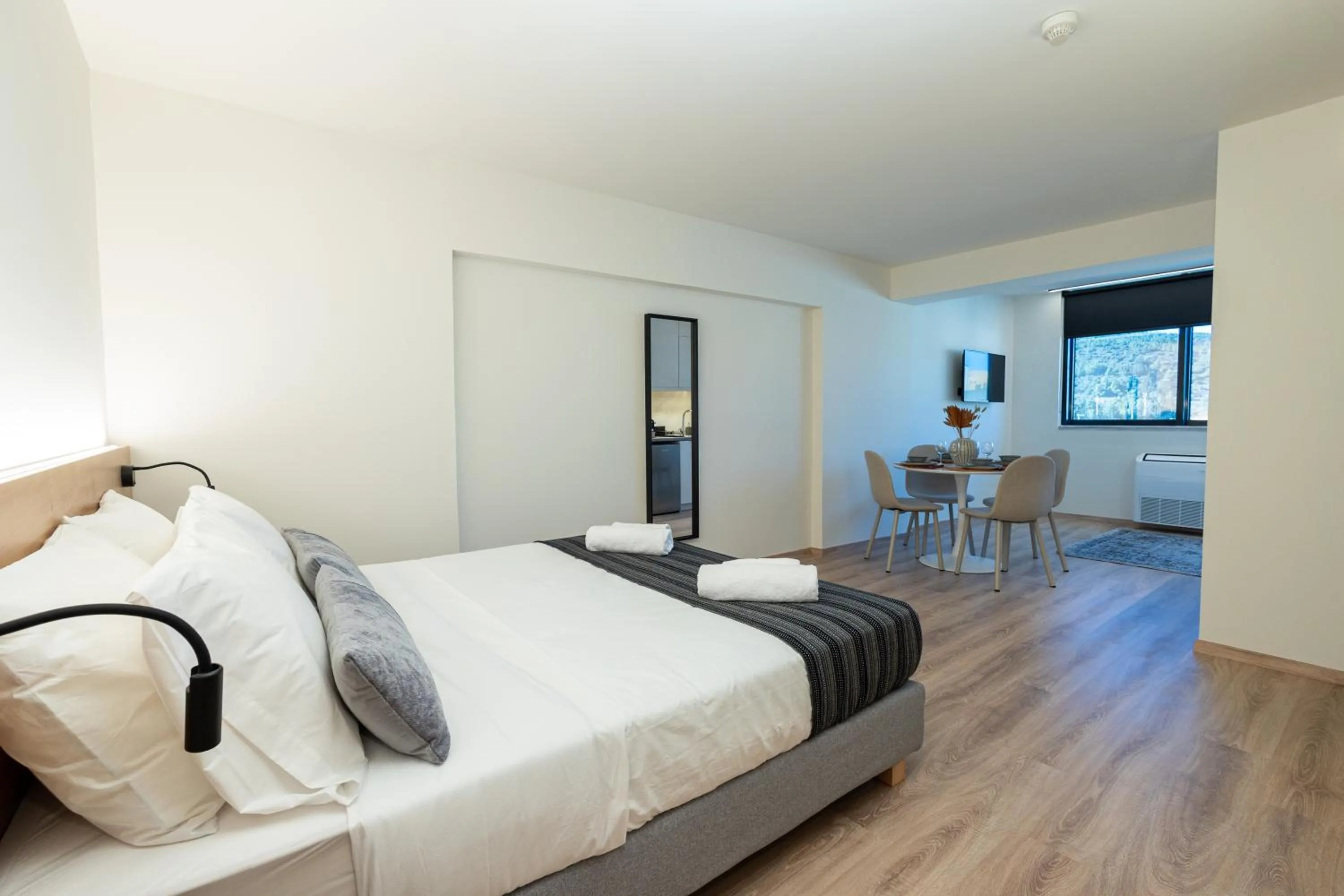 Seating area, Bed in Athens Airport Living spaces