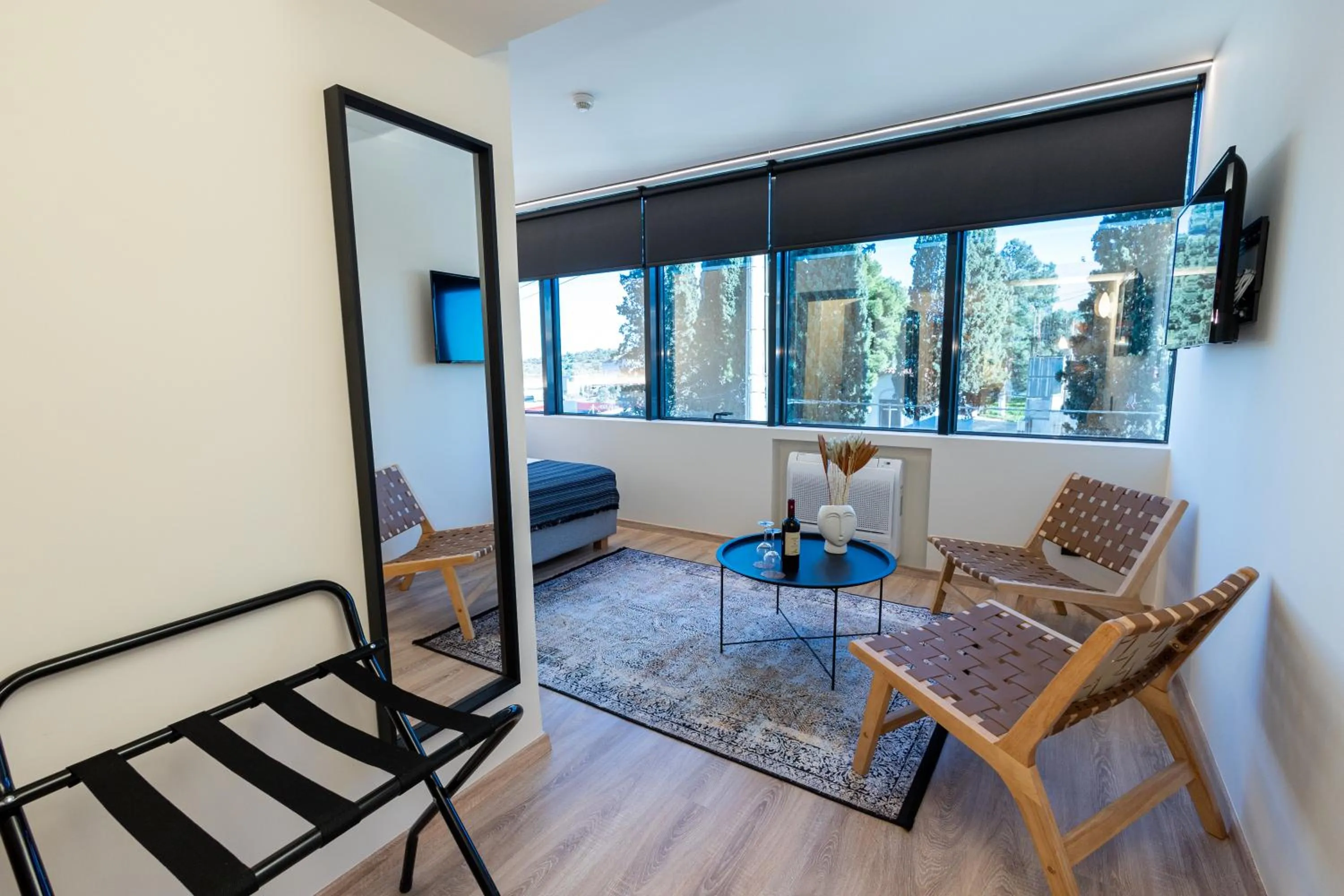 Seating area in Athens Airport Living spaces