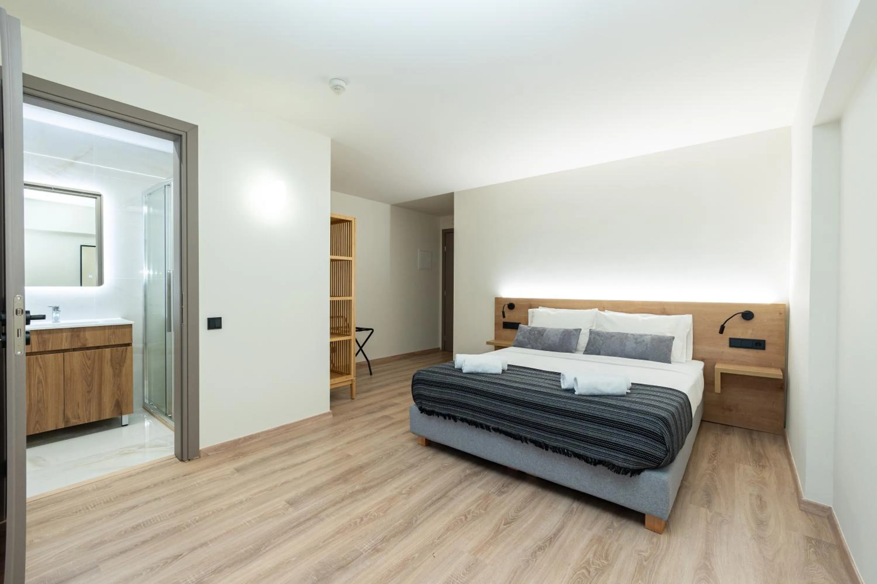 Bedroom, Bed in Athens Airport Living spaces