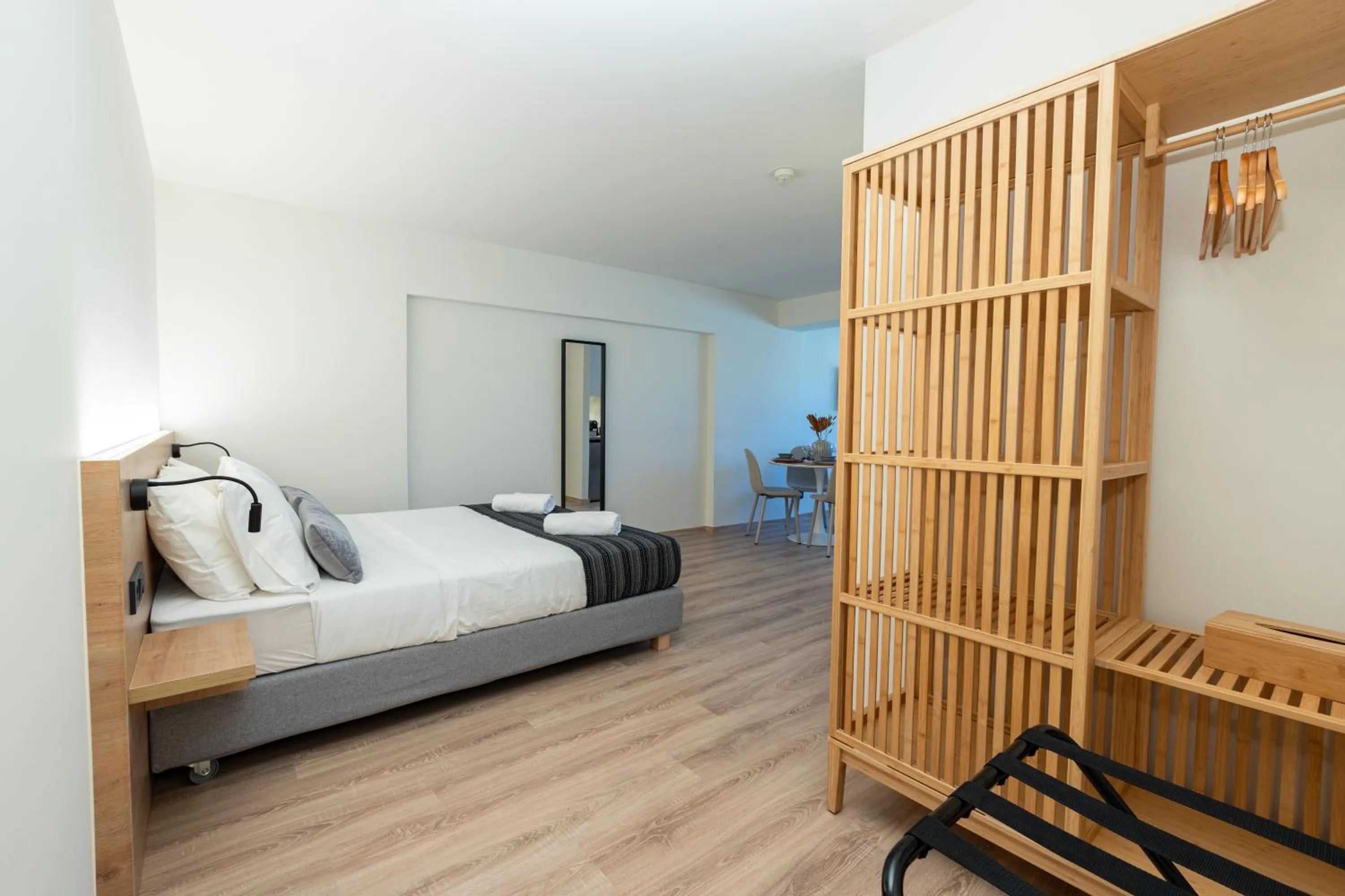 Bedroom, Bed in Athens Airport Living spaces