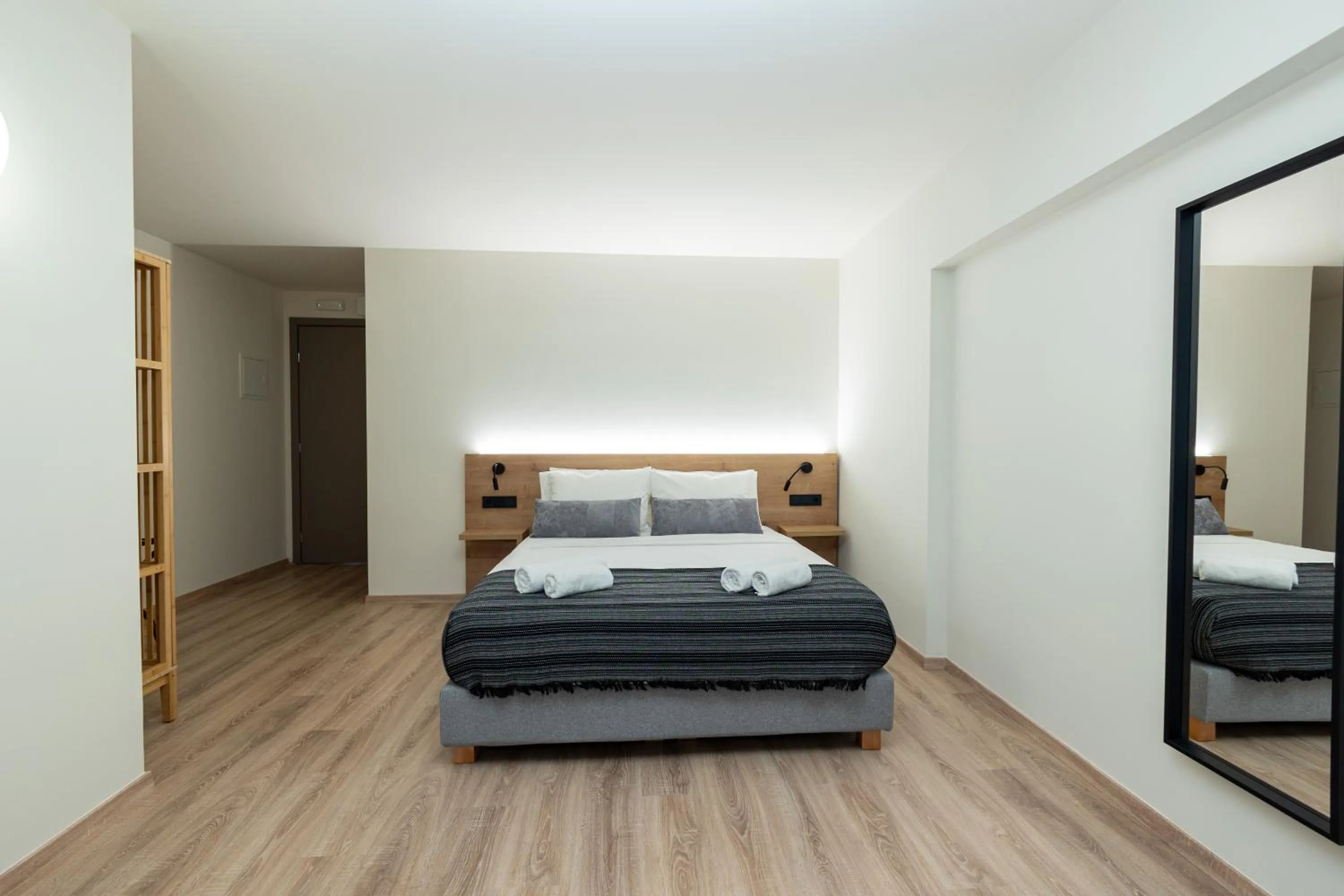 Bedroom, Bed in Athens Airport Living spaces