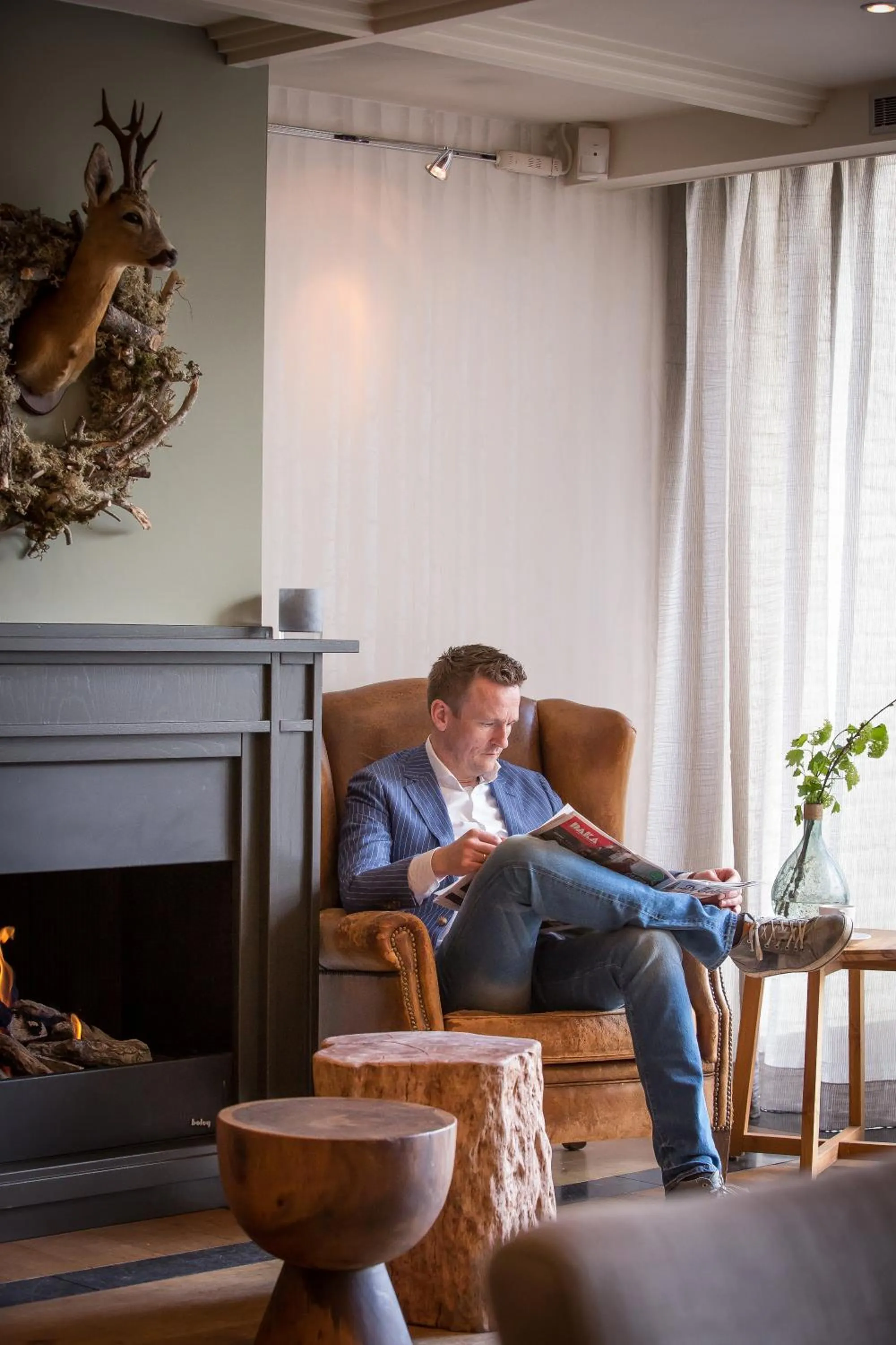 Meeting/conference room in Landgoed De Uitkijk Hellendoorn