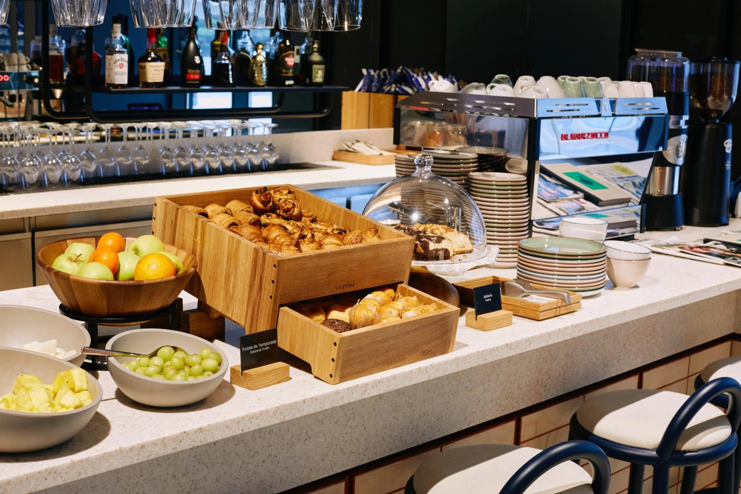 Food and drinks in The Social Hub San Sebastián