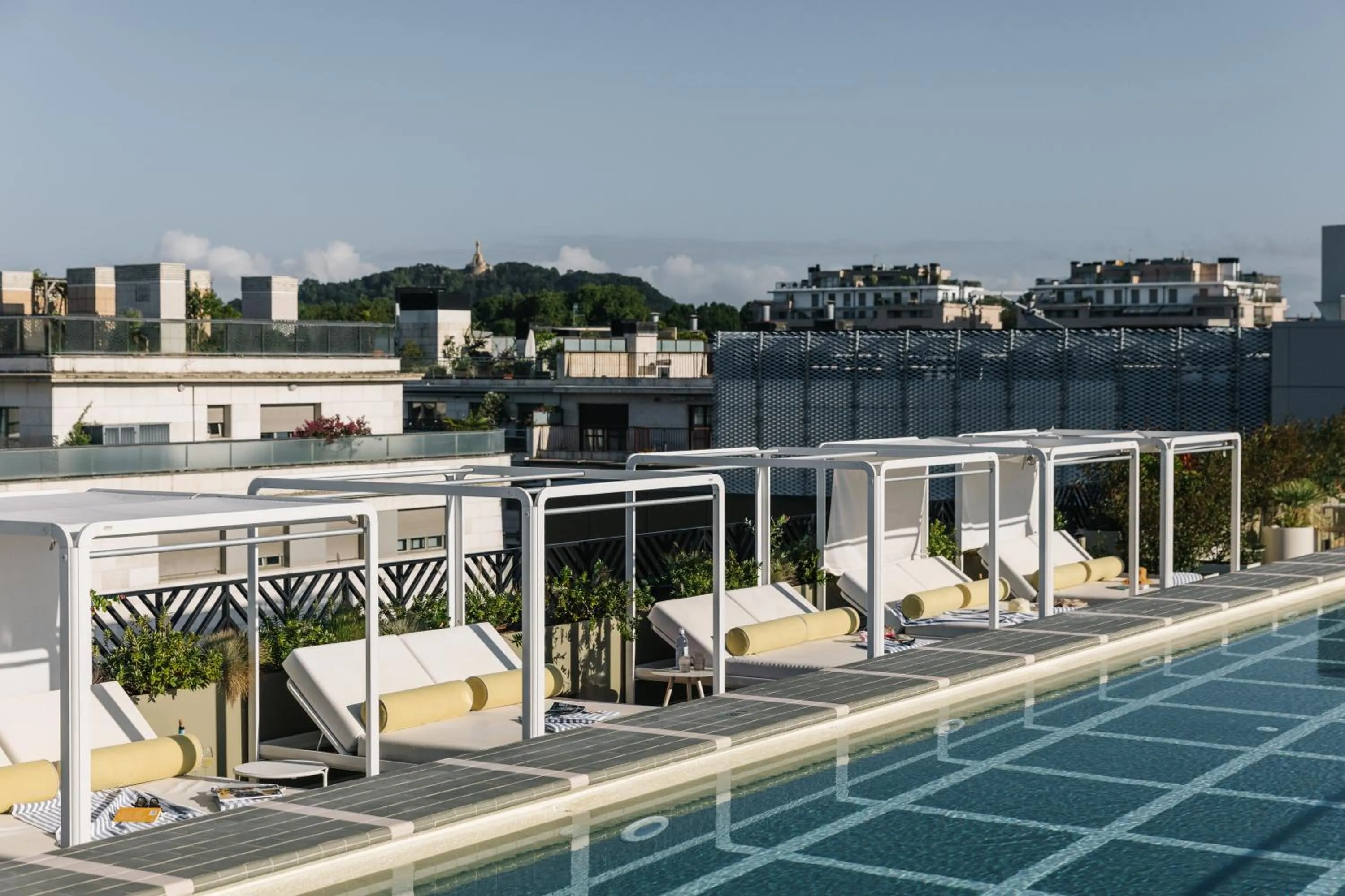 Swimming pool in The Social Hub San Sebastián