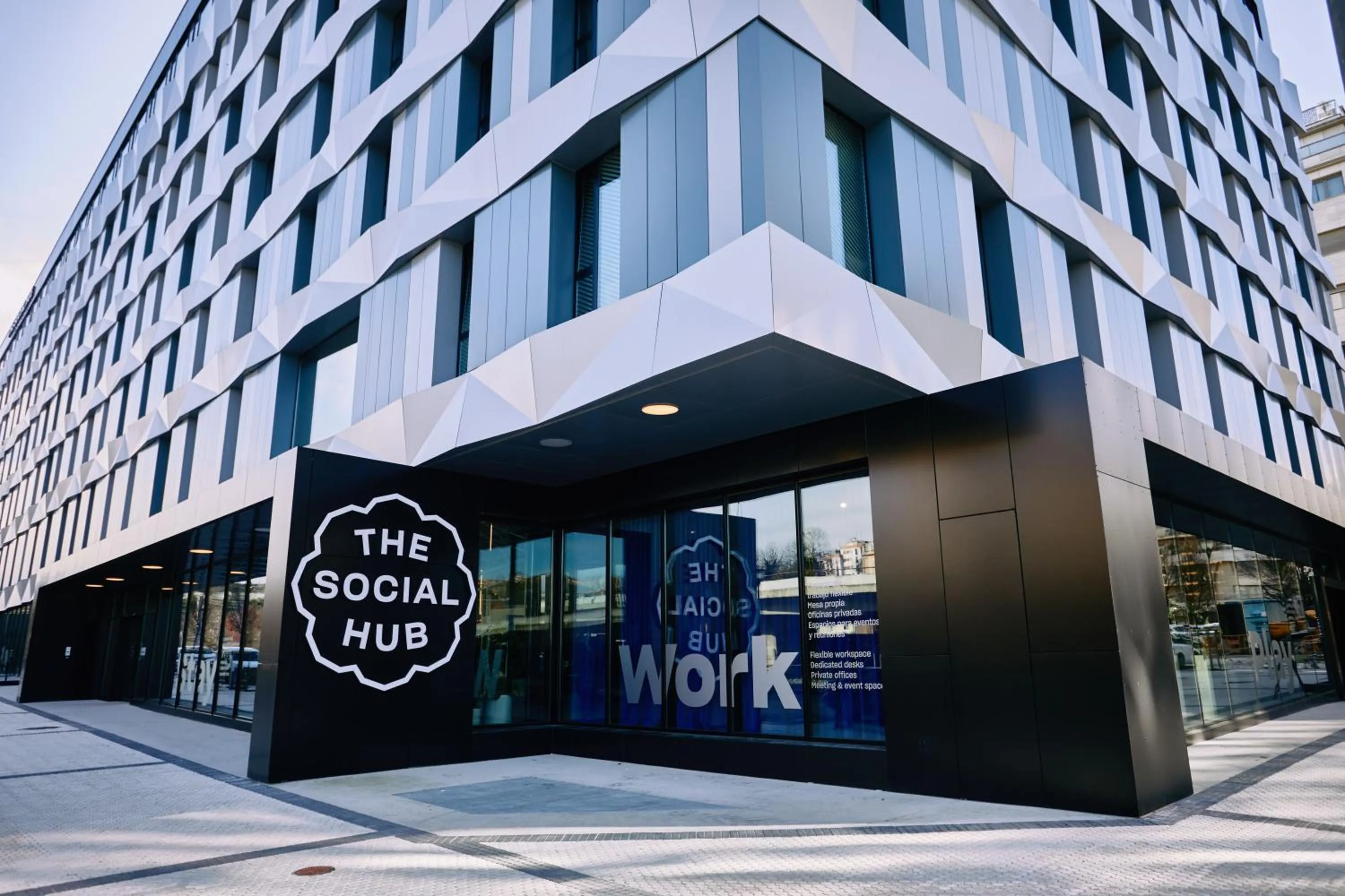 Facade/entrance in The Social Hub San Sebastián