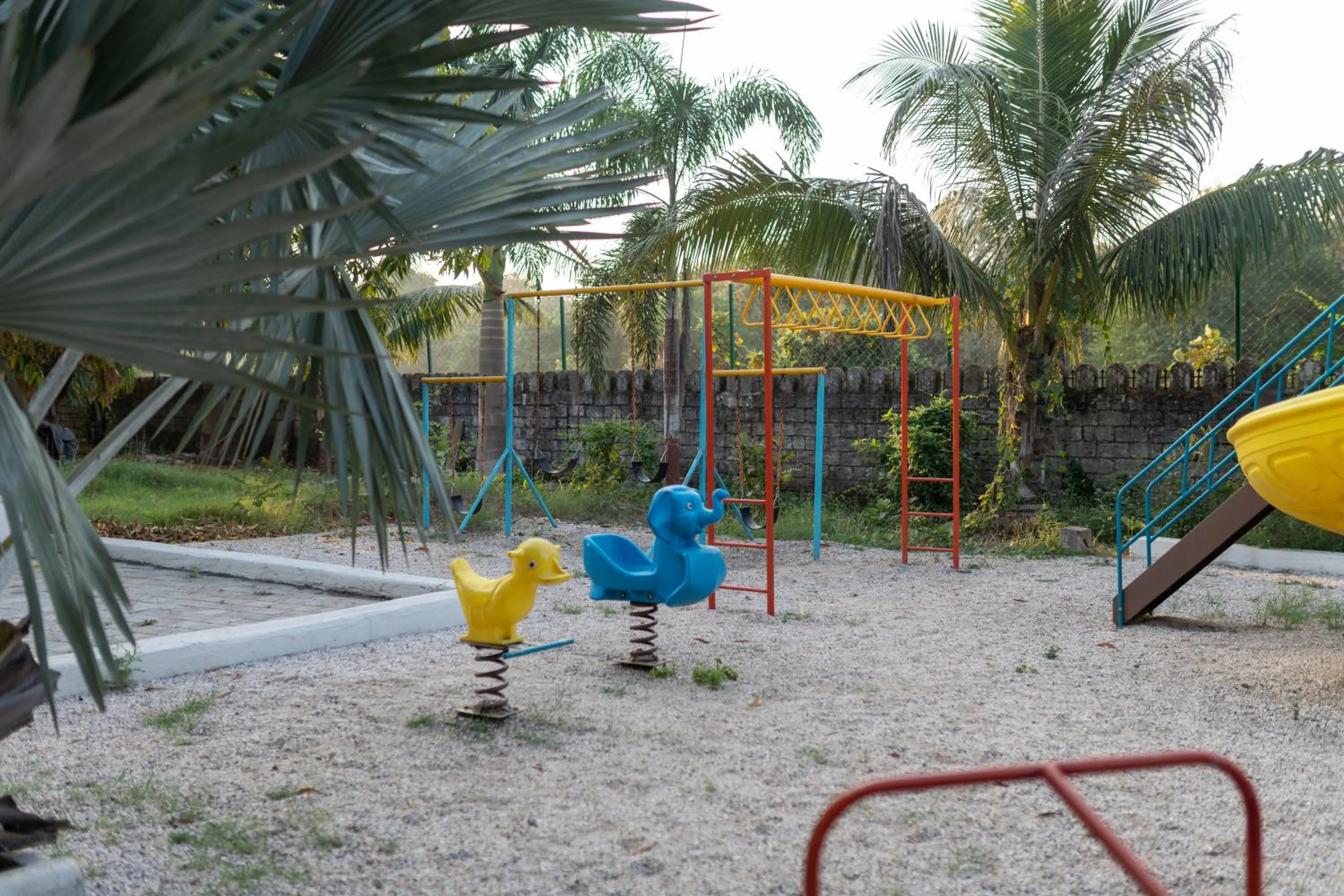 Children play ground in Saavaj Resort, Sasan Gir - Where Wilderness Meets Luxury