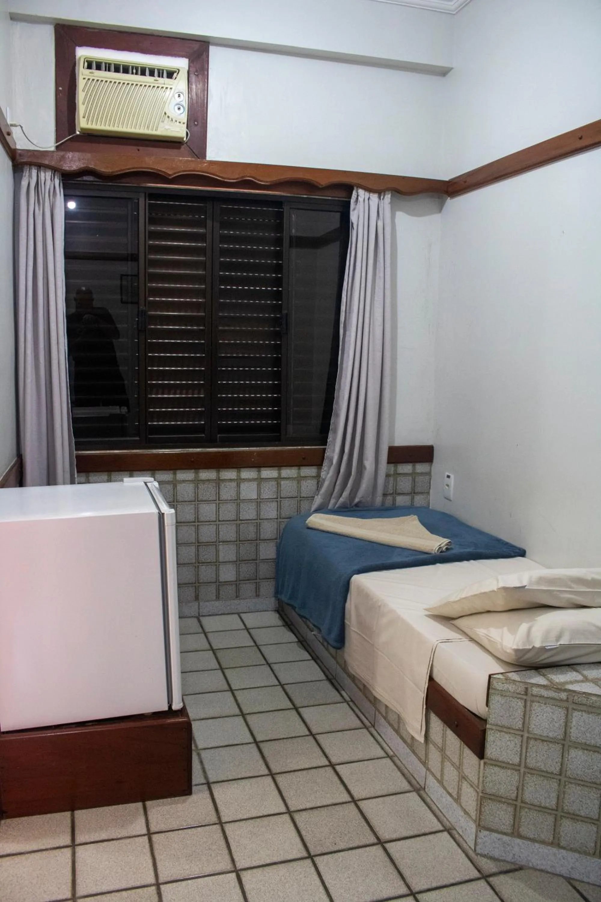 Bed in Hotel São Charbel