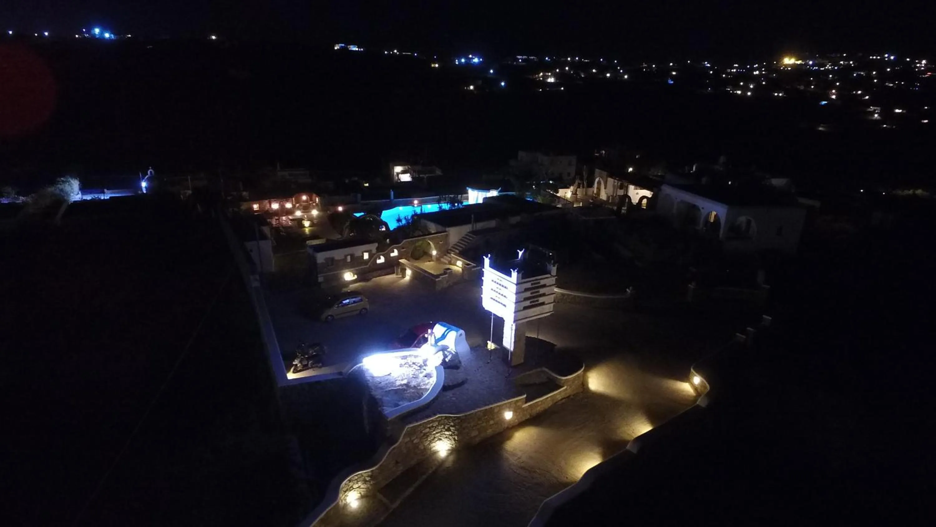 Bird's eye view in Peristeronas Village