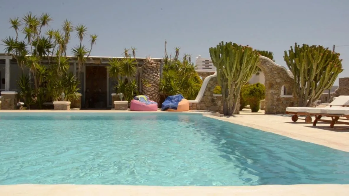 Swimming pool in Peristeronas Village