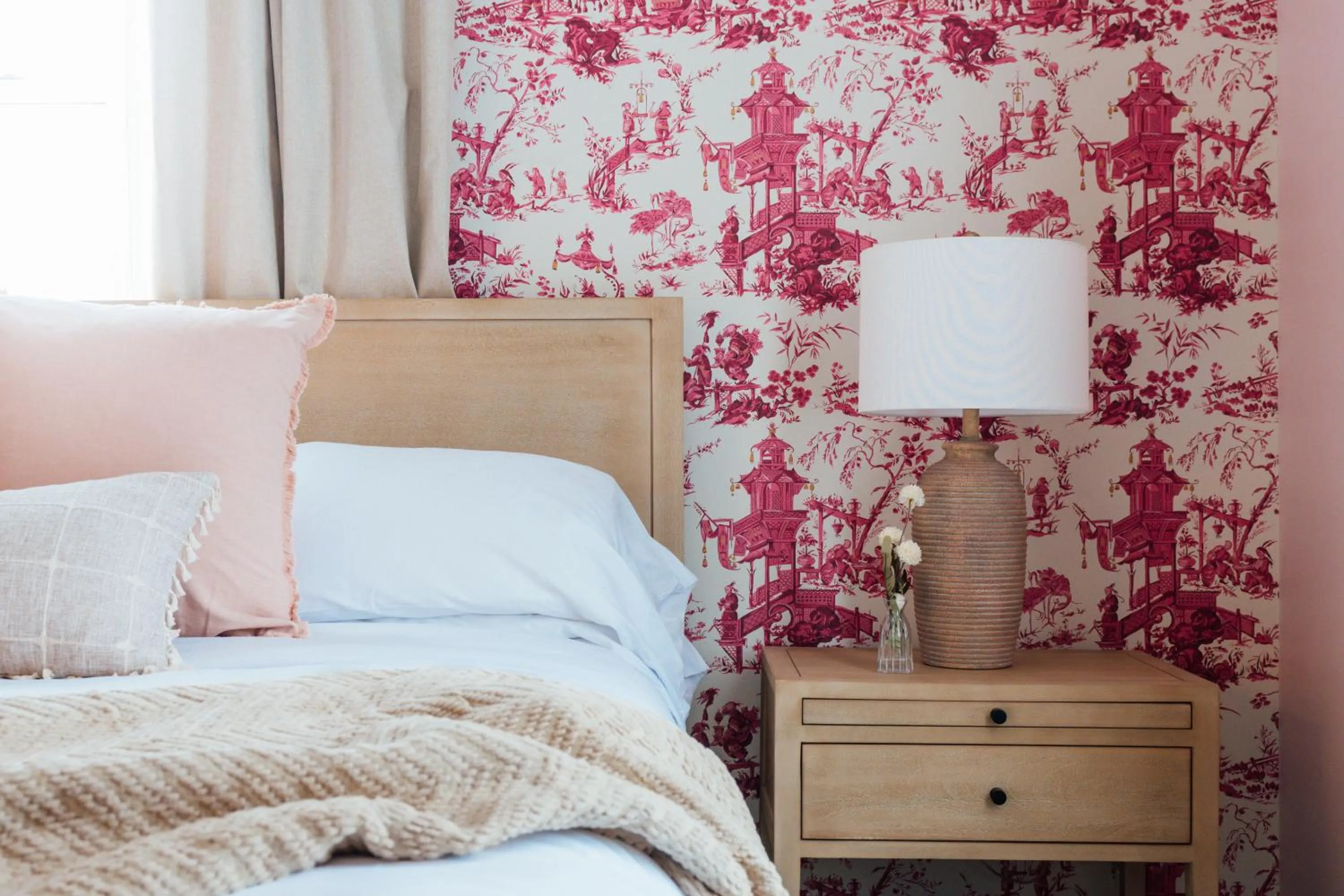 Bed in The Painted Lady